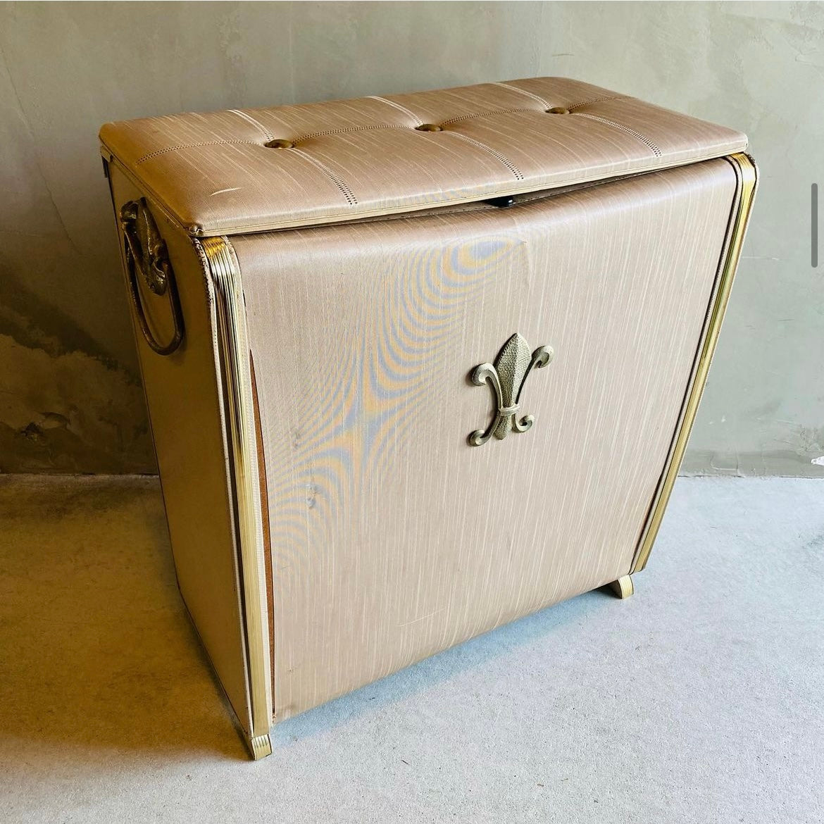 【1950s USA vintage】laundry box