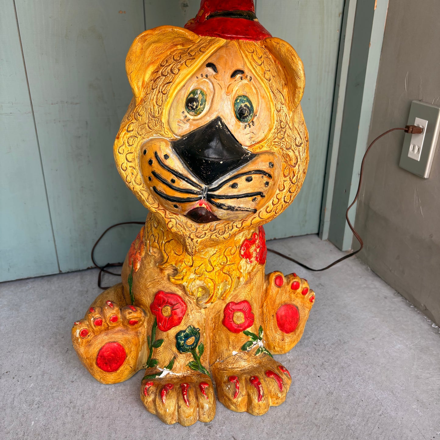 【1970s USA vintage】 YORK 70 Tiger Lamp