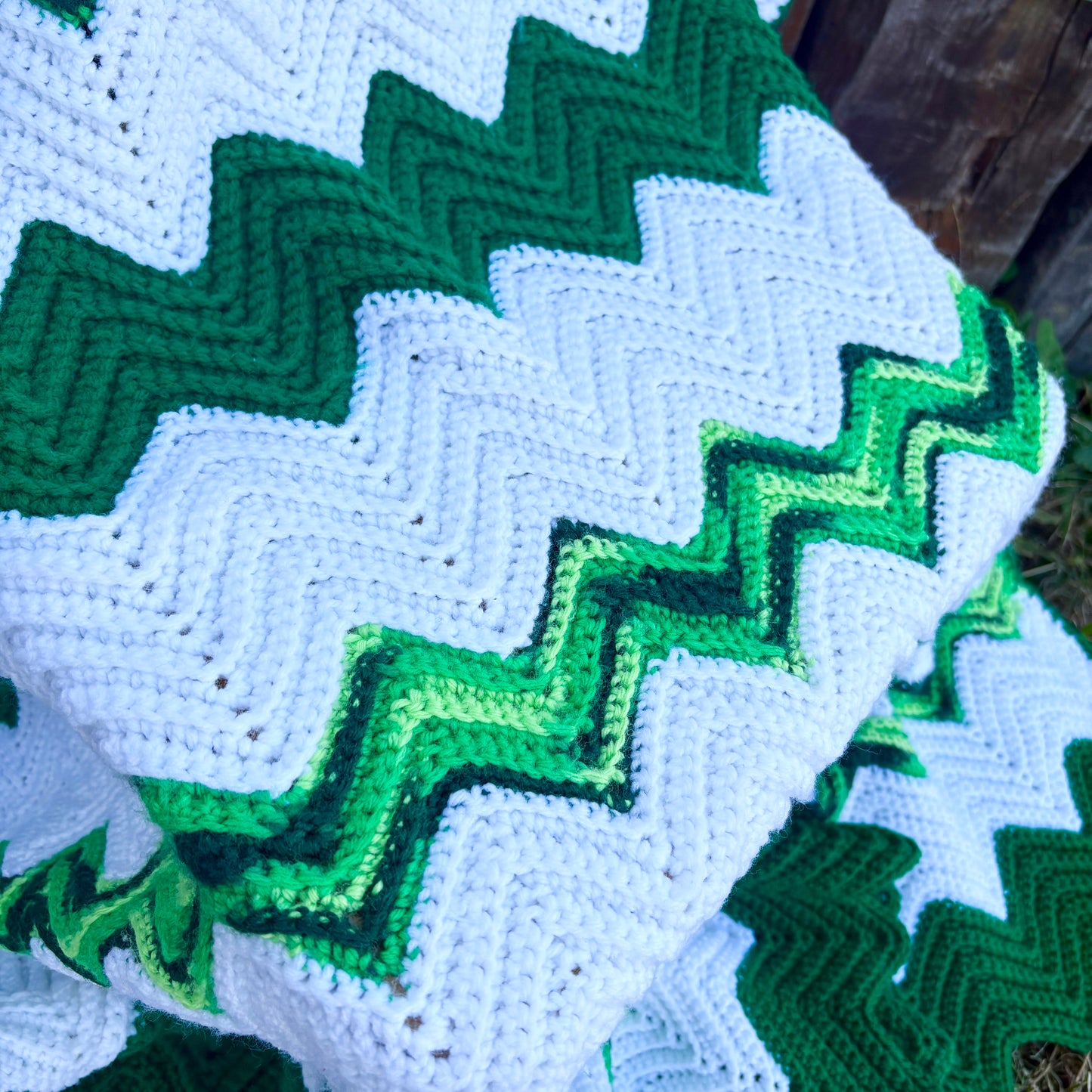 【USA vintage】granny blanket