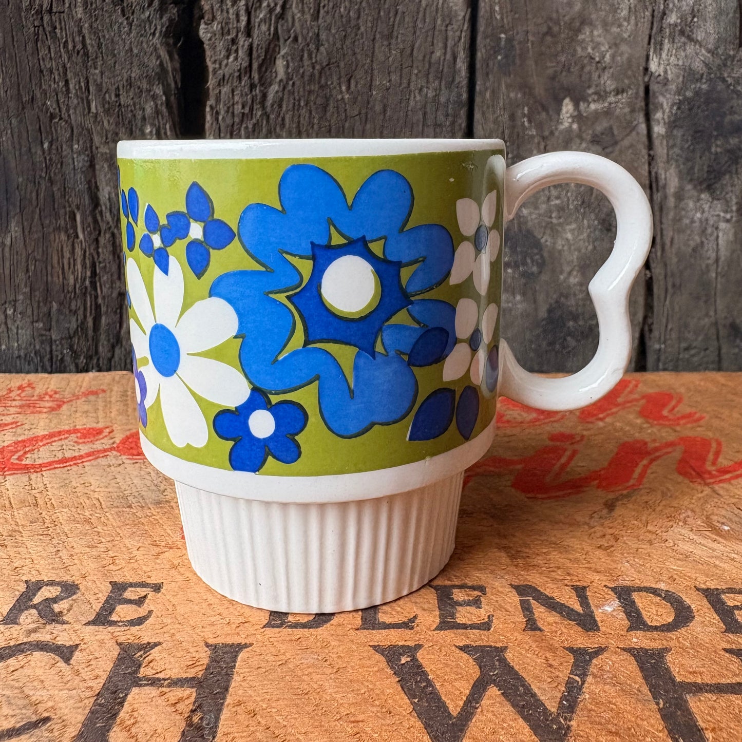 【1970s JAPAN vintage】stacking mugcup