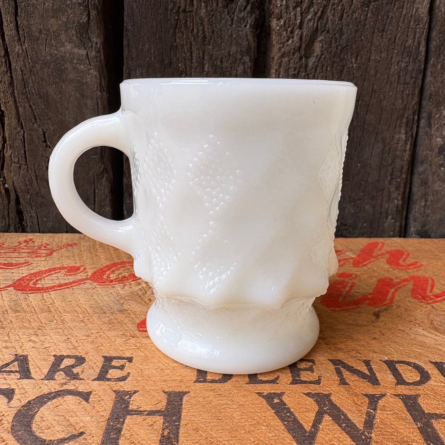 【1977- USA vintage】Fire-King Kimberley mug White