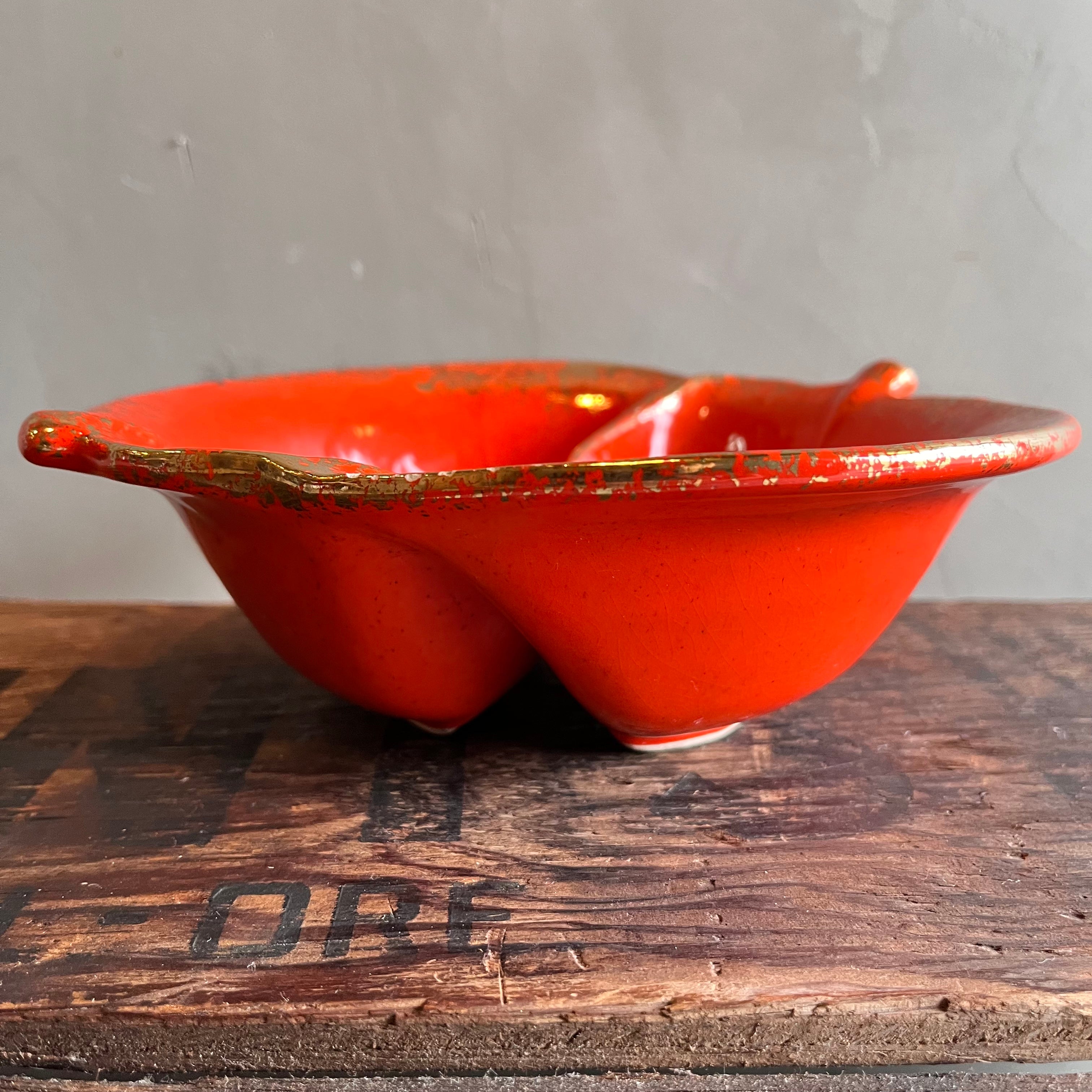 【USA vintage】Leaf ashtray 灰皿