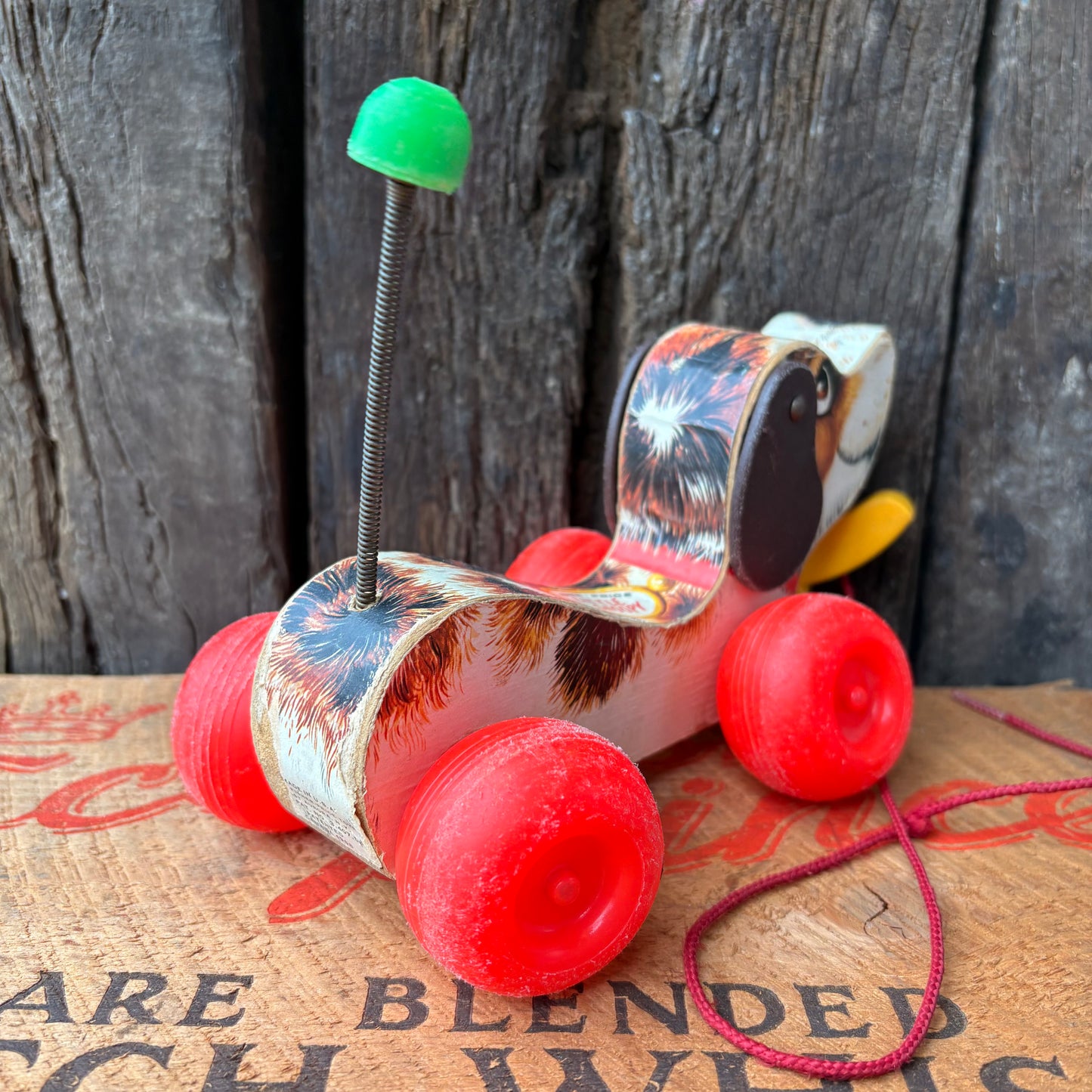 【1960s USA vintage】FISHER-PRICE LITTLE SNOOPY toy