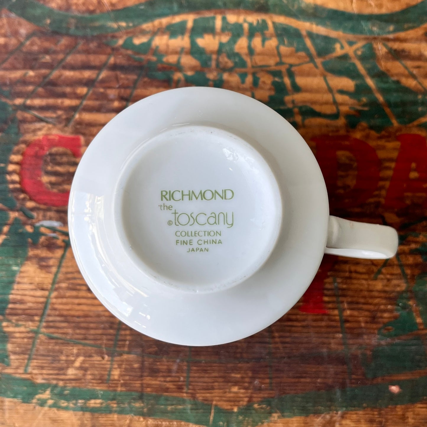 【60s USA vintage】RICHMOND The  Toscany Coffee Cup