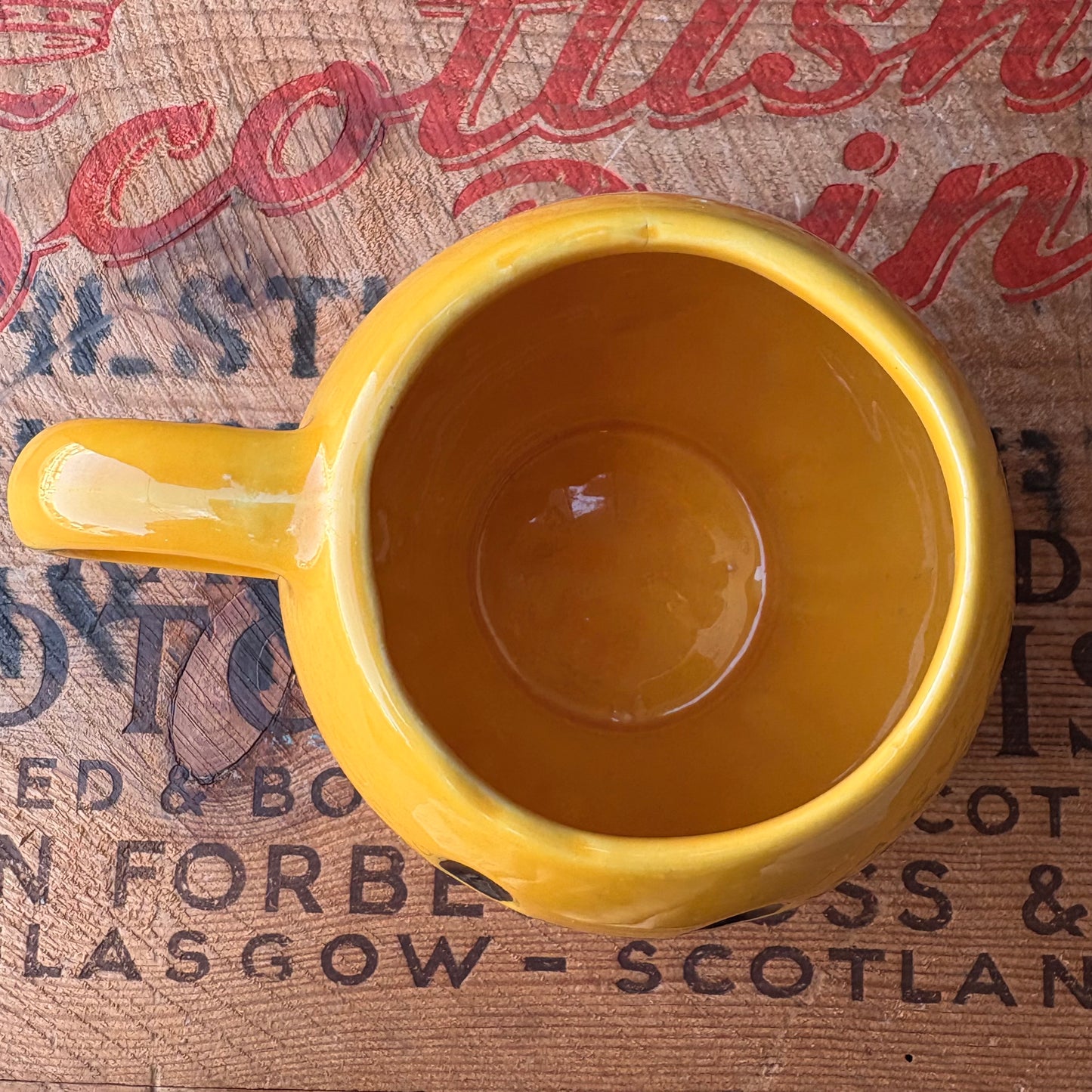 【1970s USA vintage】McCoy Smiley Face mugcup