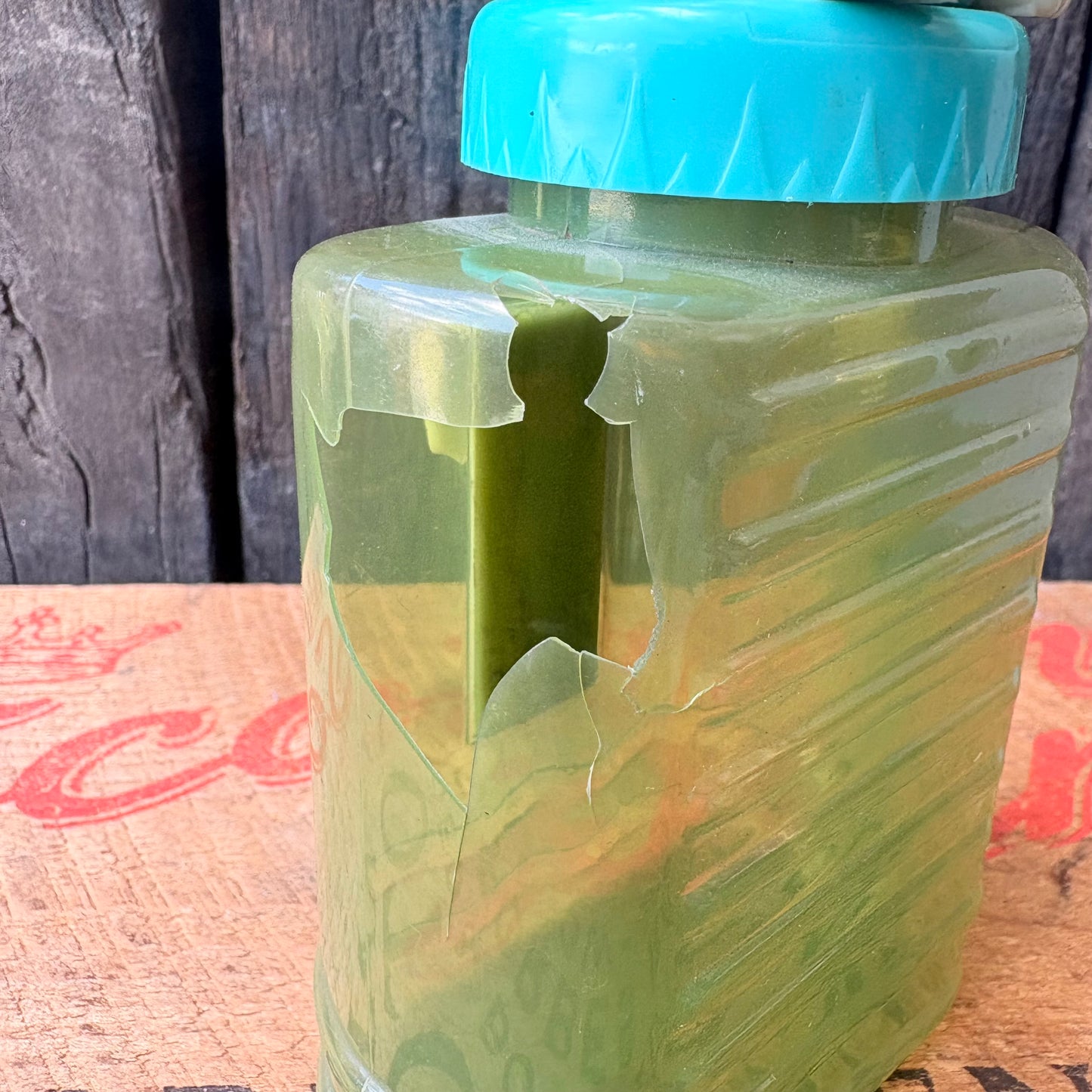 【USA vintage】Frog Plastic Bottle