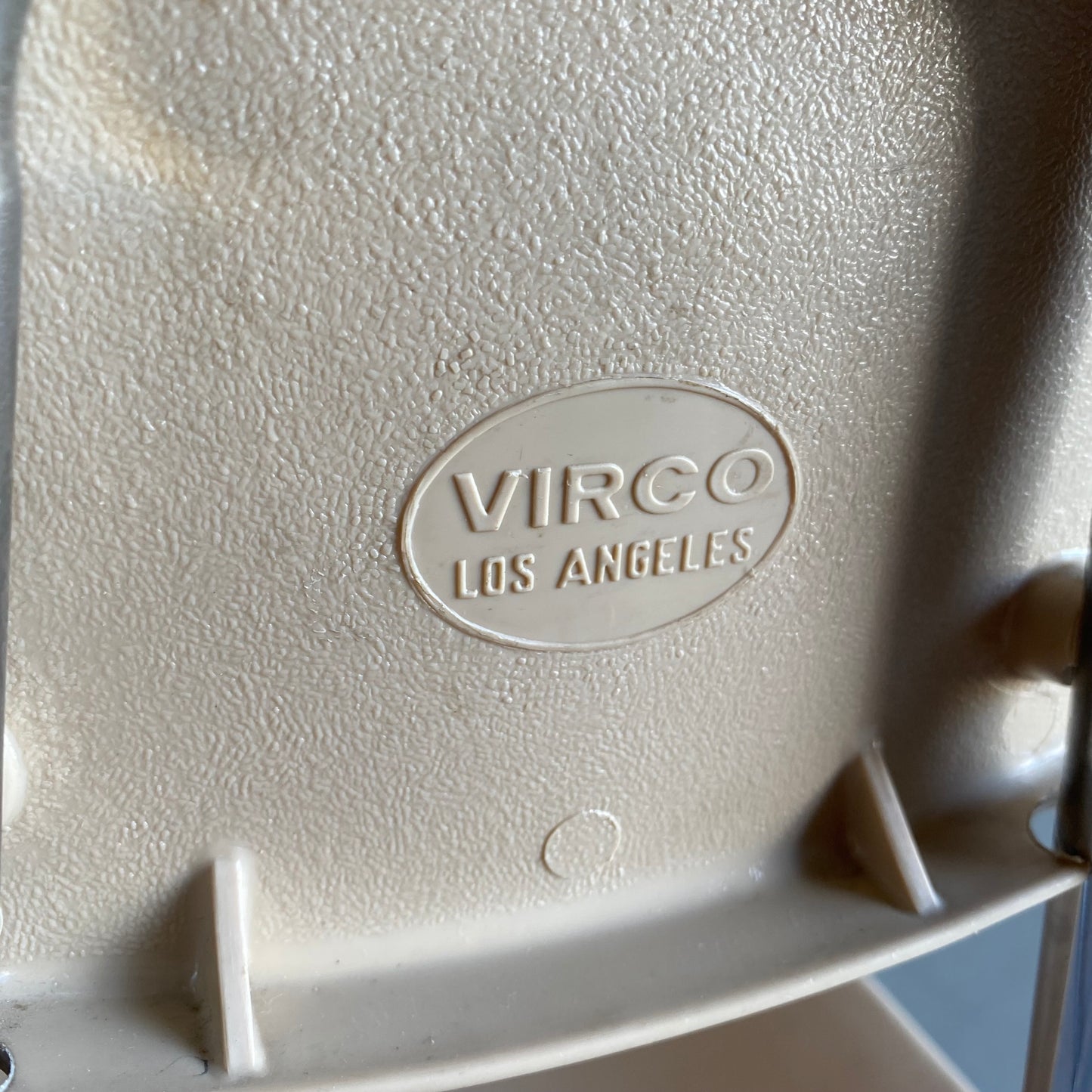 【USA vintage 】VIRCO kids chair white S