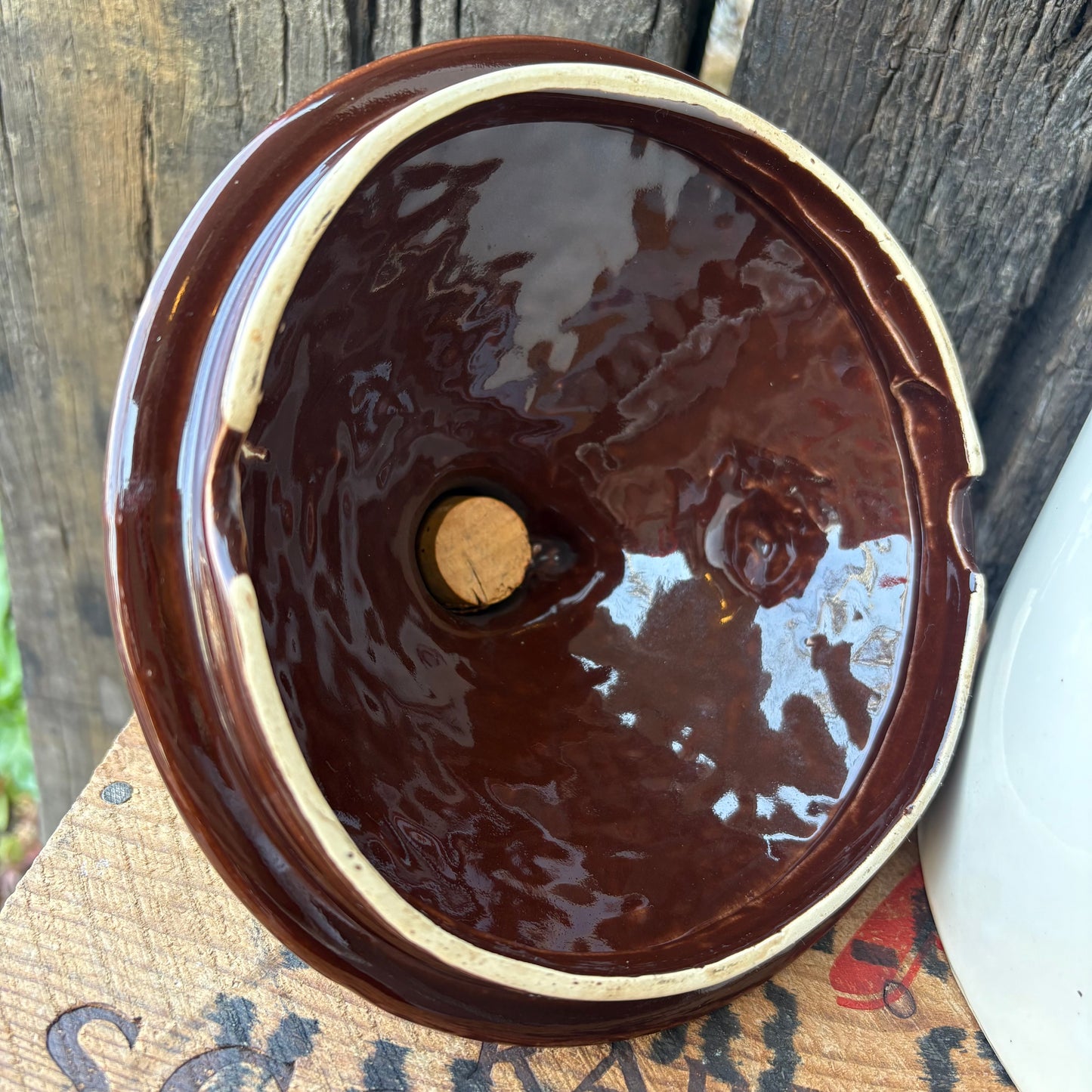 【1950s-1960s USA vintage】Cookie Moonshine Jug Cookie Jar