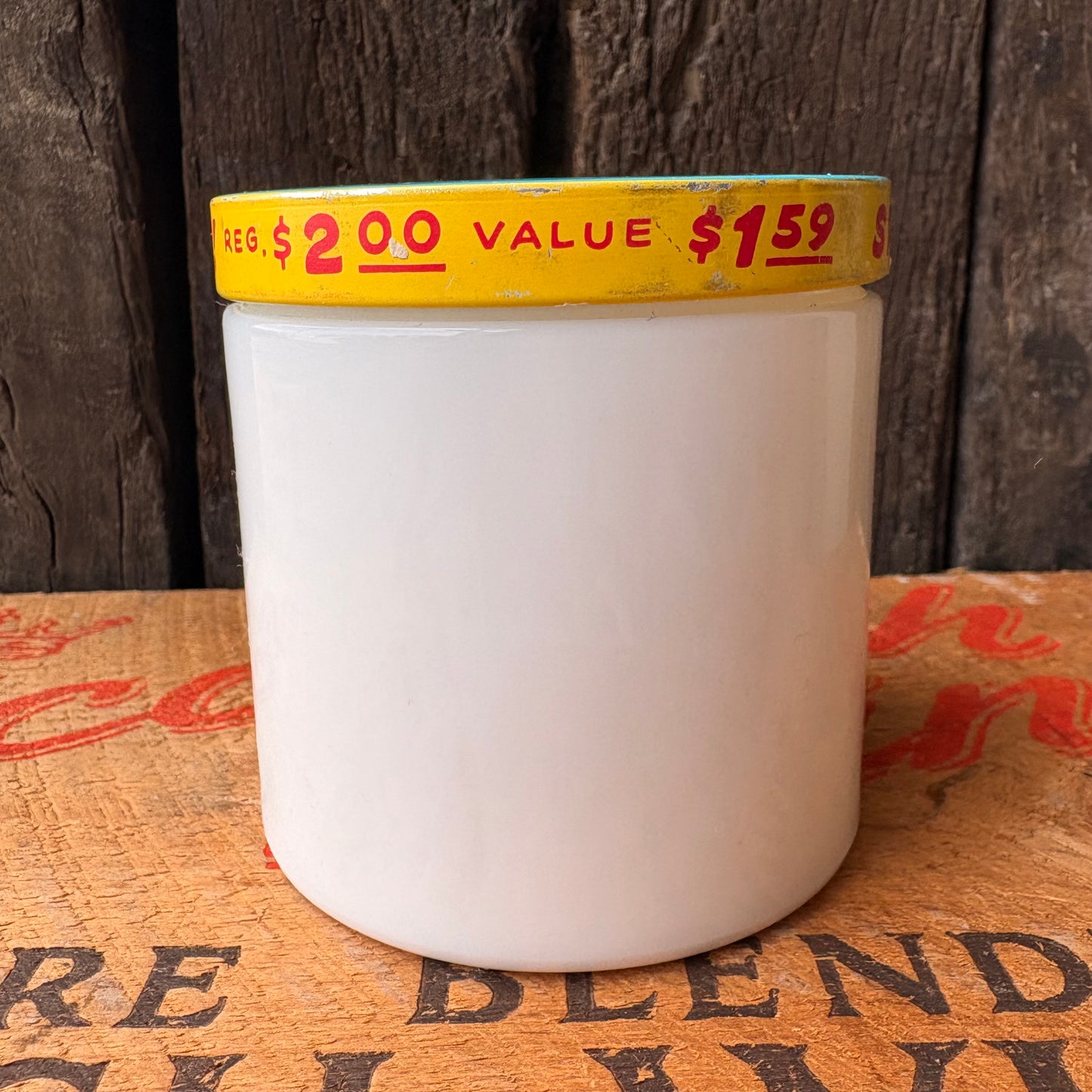 【1960s USA vintage】Lustre-Creme Shampoo Container