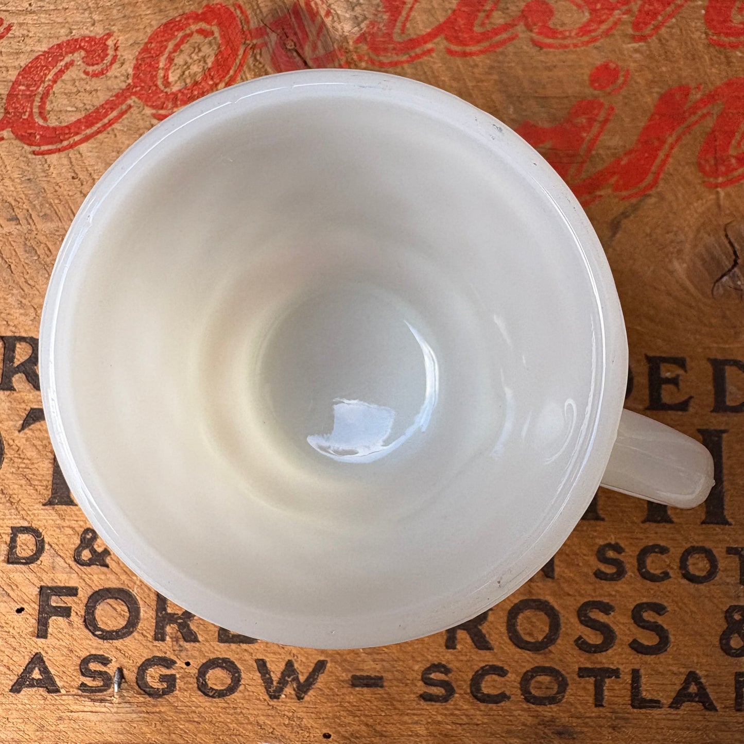 【1977- USA vintage】Fire-King Kimberley mug White