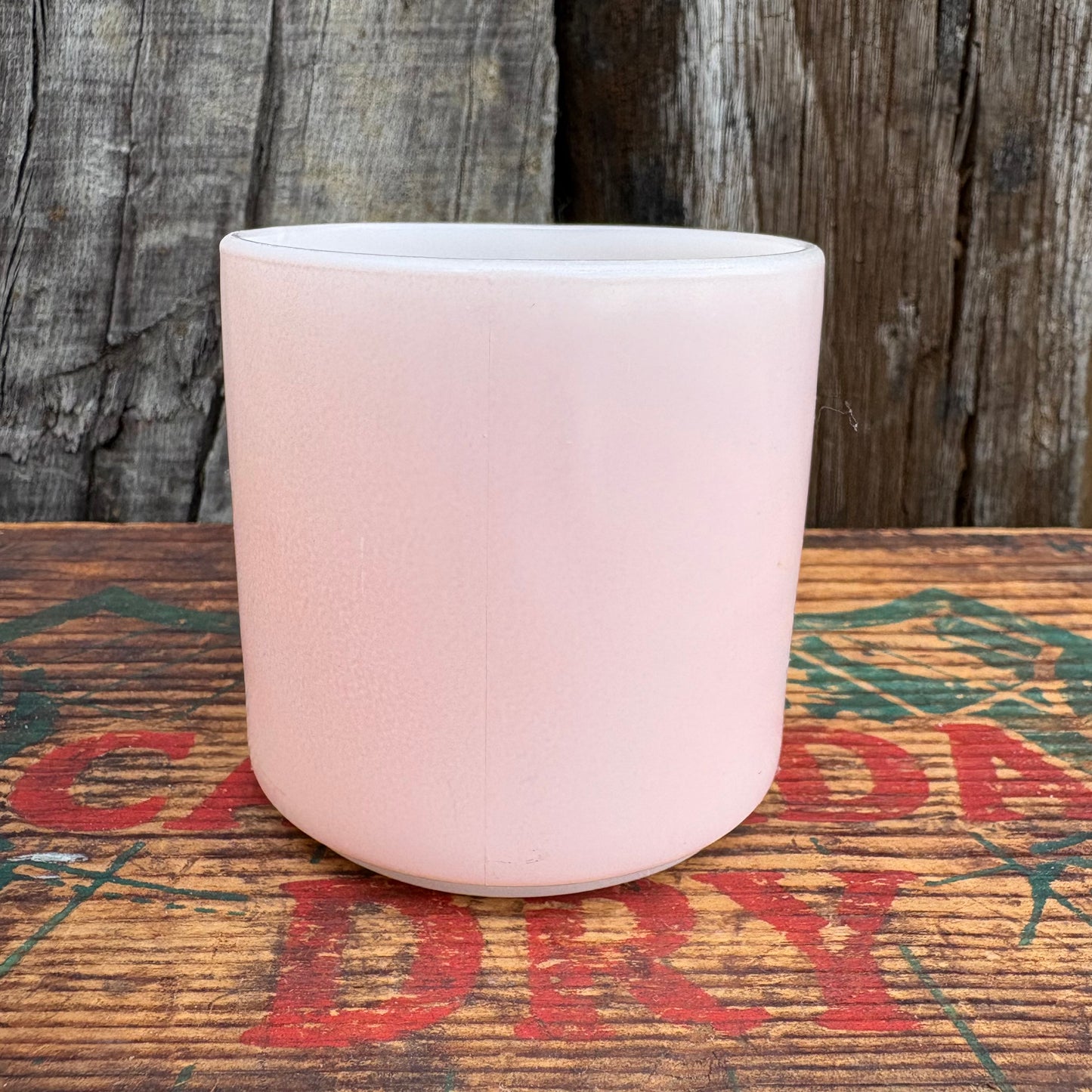 【1960s-1970s】FEDERAL mug cup pink