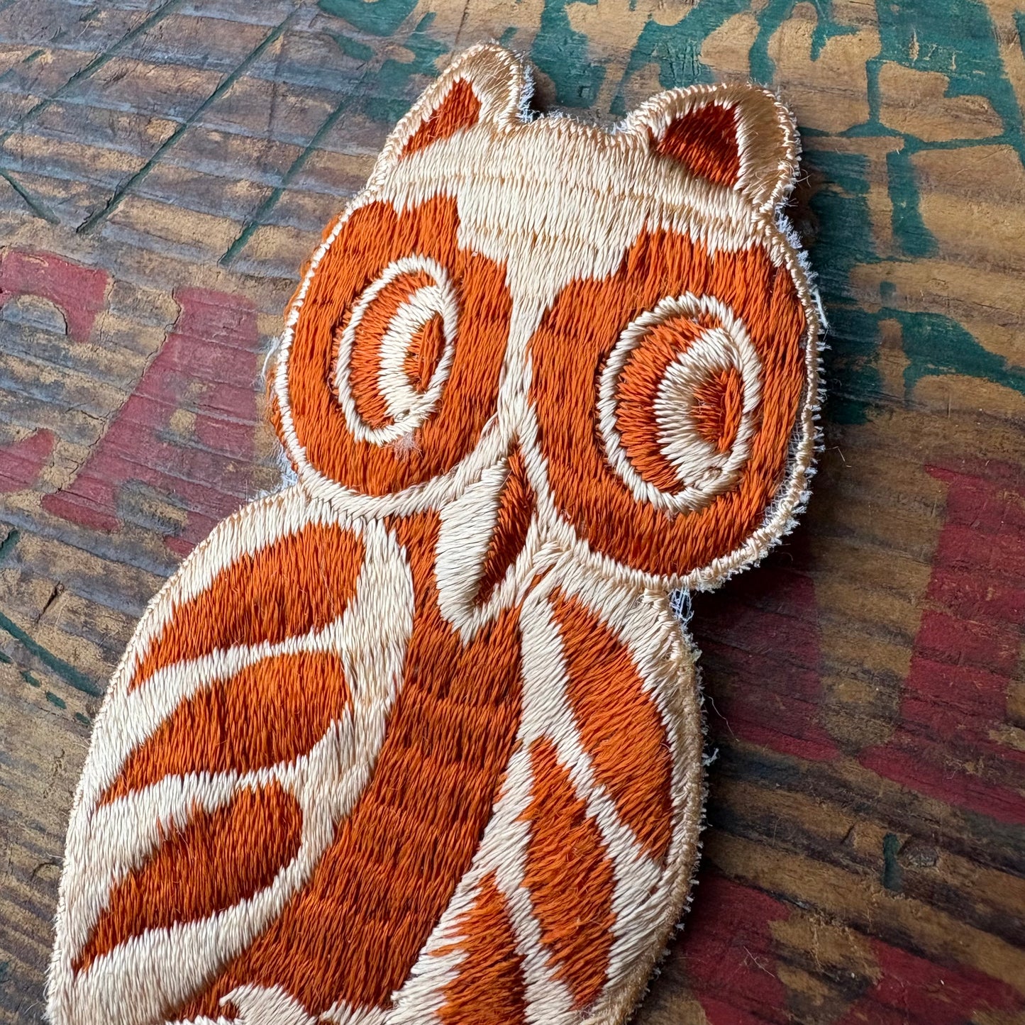 【1970s USA vintage】Wappen owl