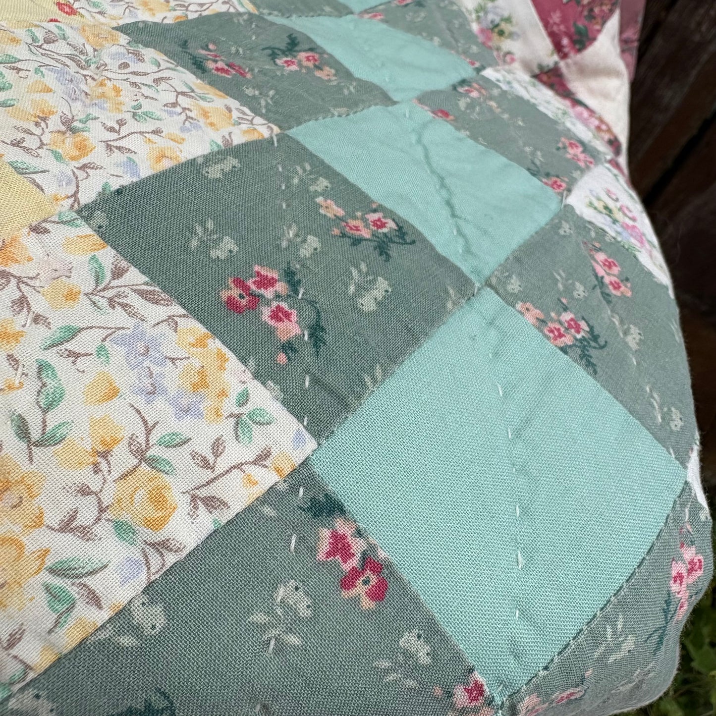 【USA antique】Patchwork Quilt