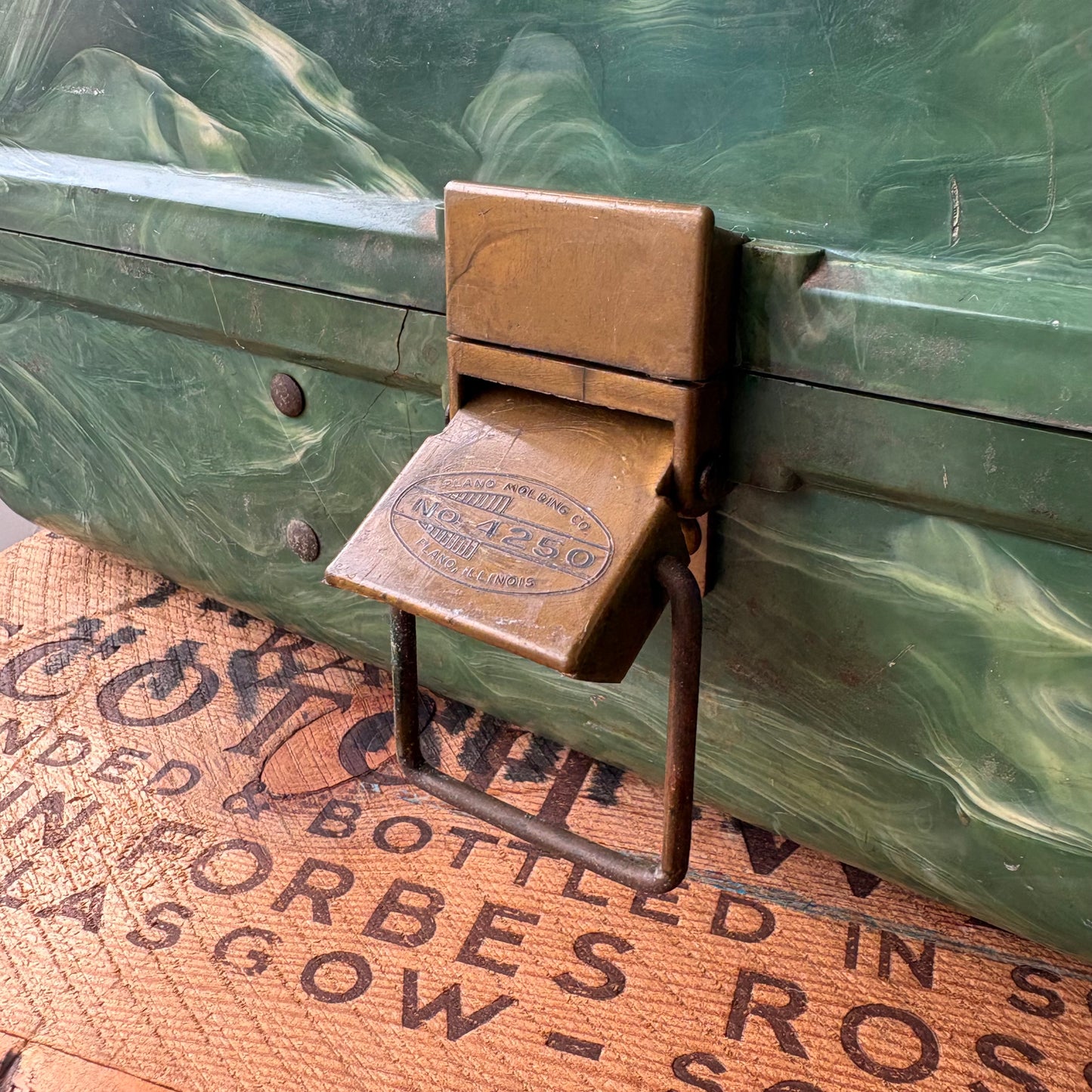 【1950s USA vintage】PLANO Tackle Box