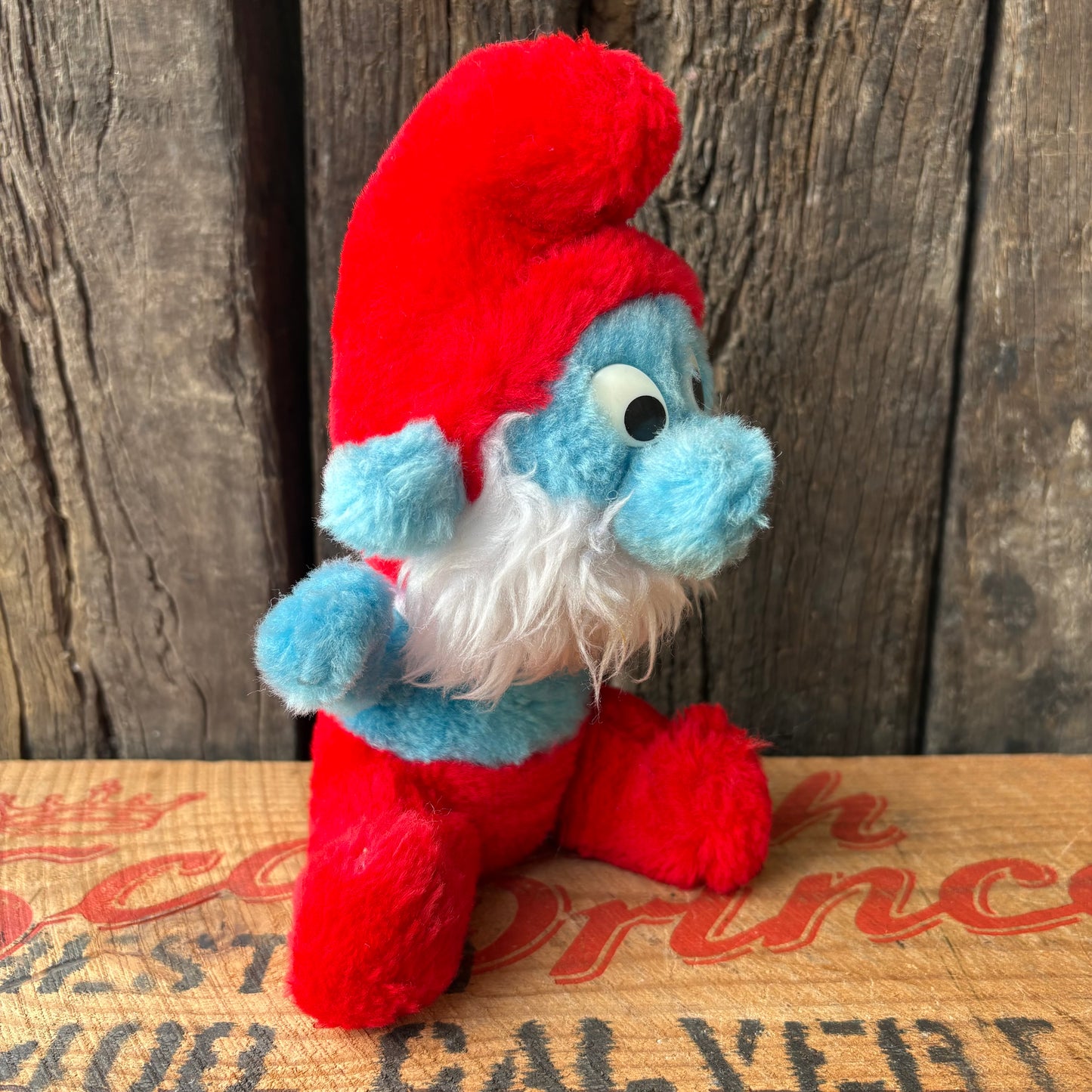 【1980s vintage】Smurf plush doll