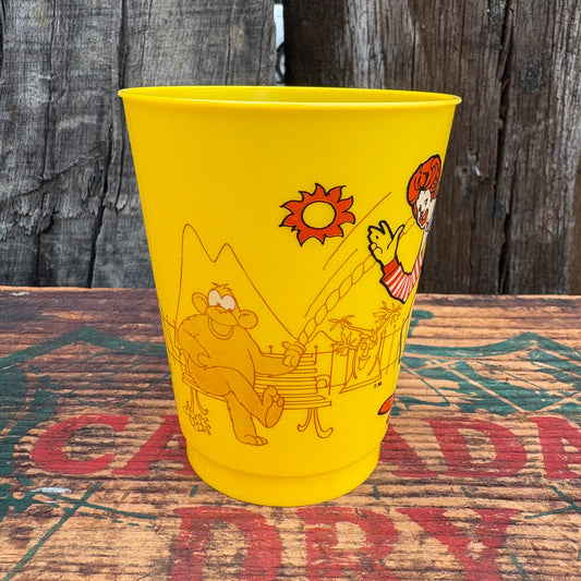 【1978 USA vintage】McDonald plastics cup