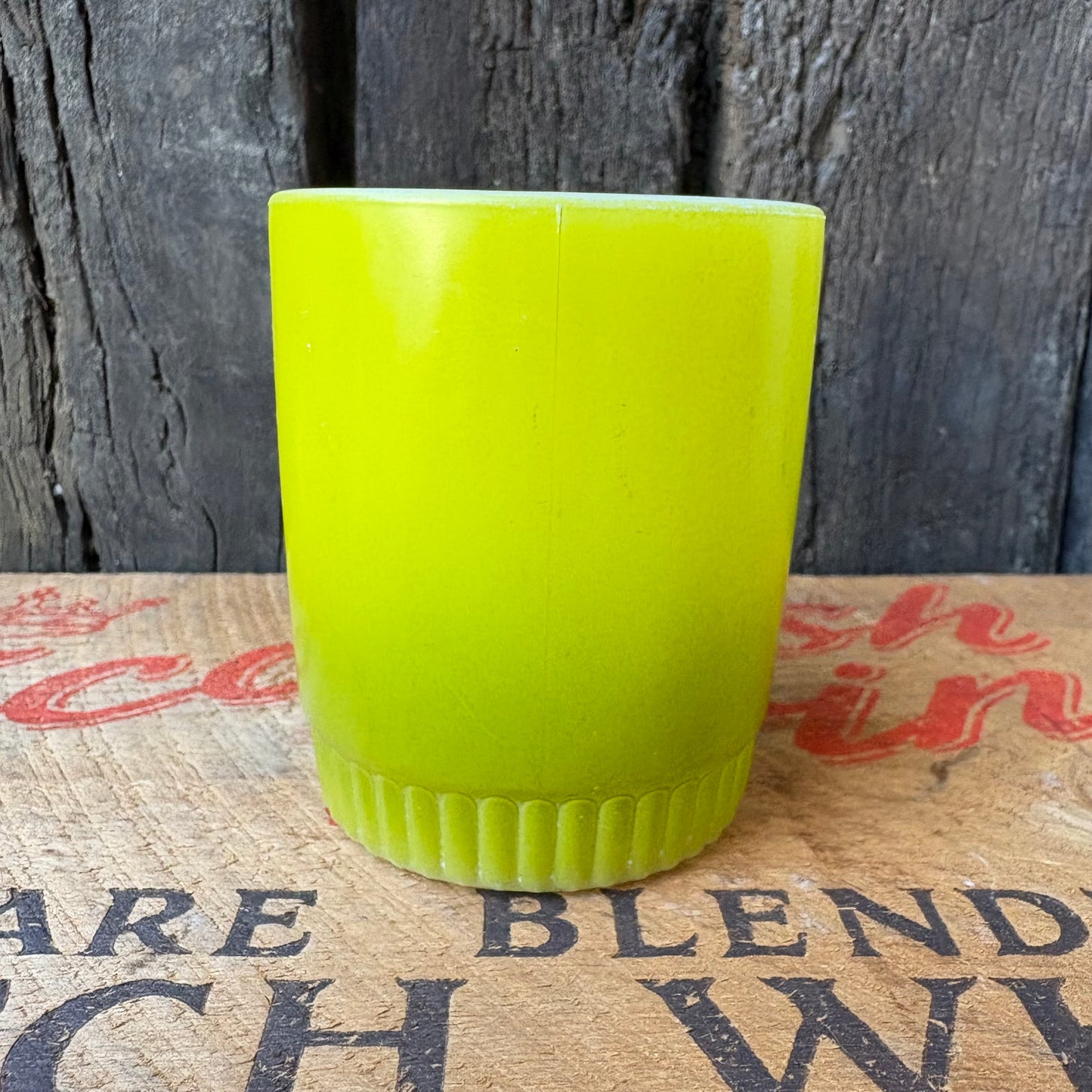 【1960-1976 USA vintage】Fire-King ribbed bottom Mugcup