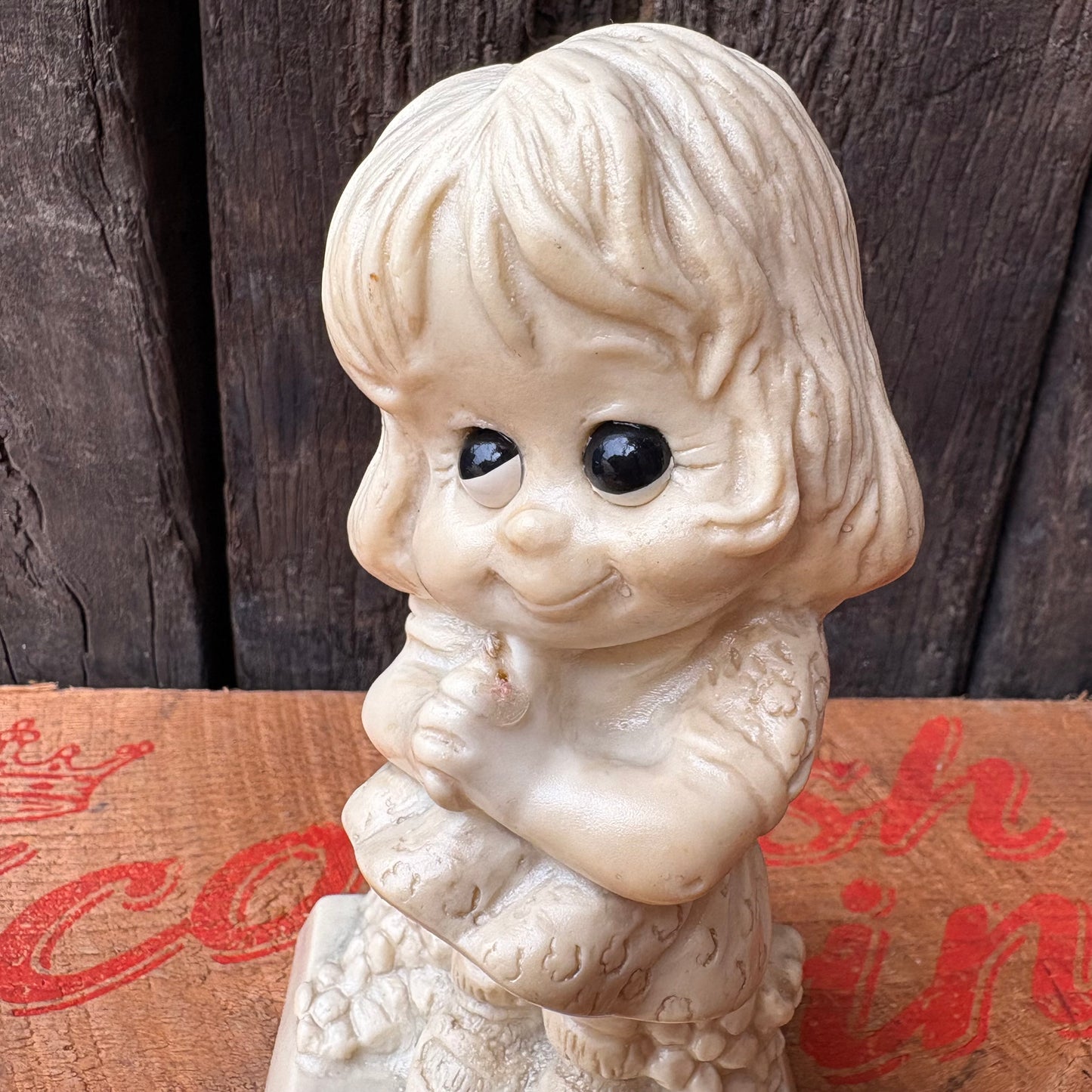 【1970s USA vintage】I WUV YOU Message Doll