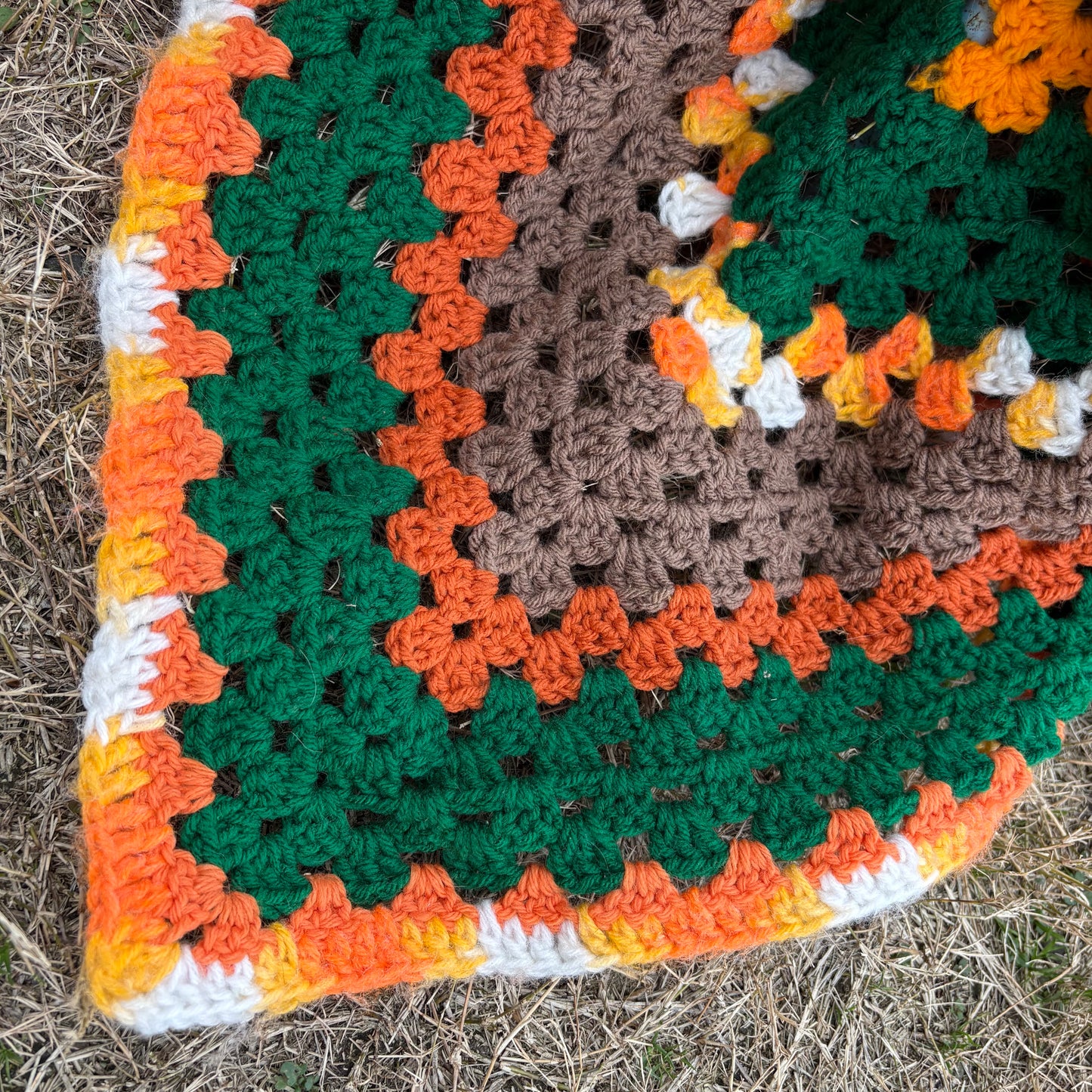 【USA vintage】granny blanket