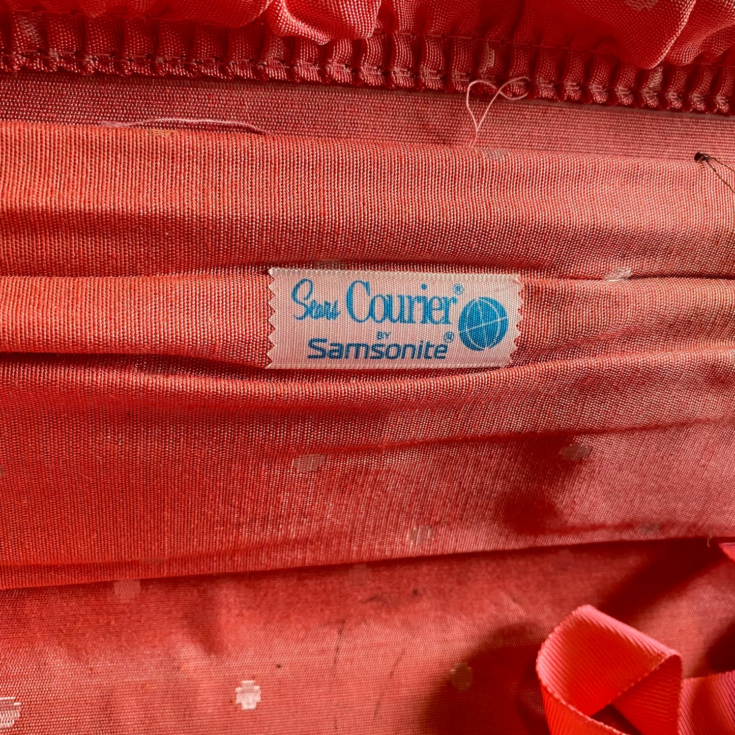 【USA vintage】 Sears Courier samsonite suitcase