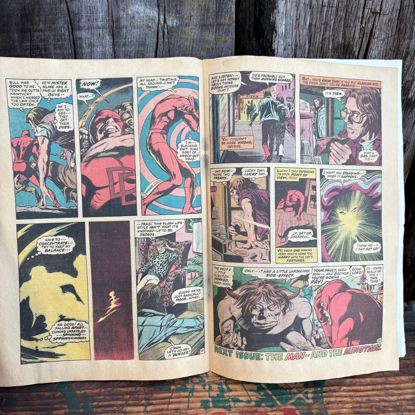 【1971 USA vintage】American comic DAREDEVIL