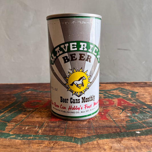 【USA vintage】MARVERICK BEER CAN