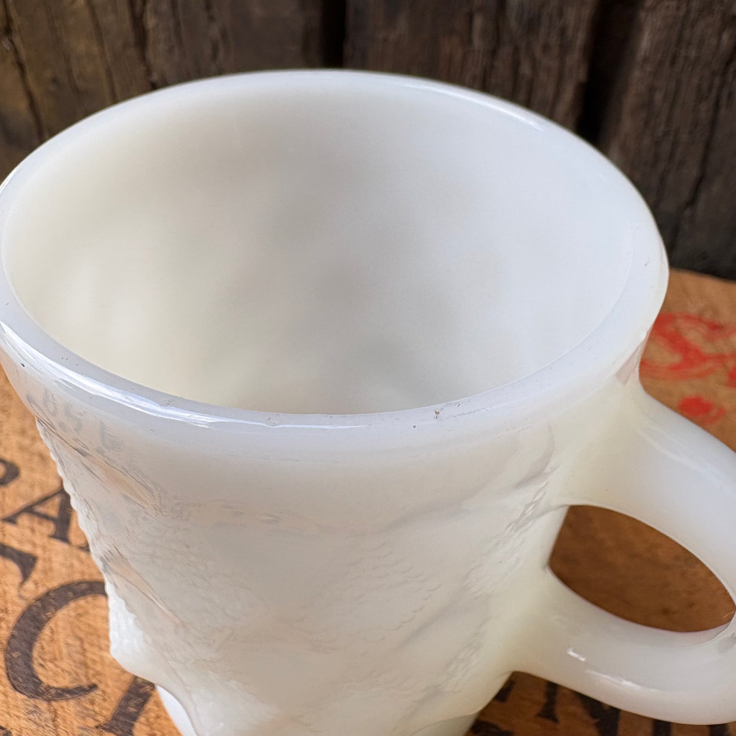 【1977- USA vintage】Fire-King Kimberley mug White