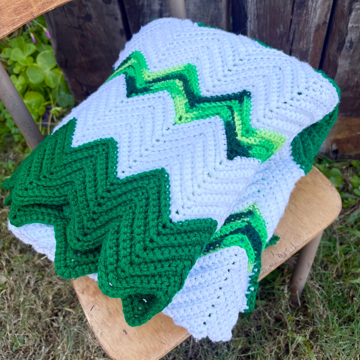 【USA vintage】granny blanket