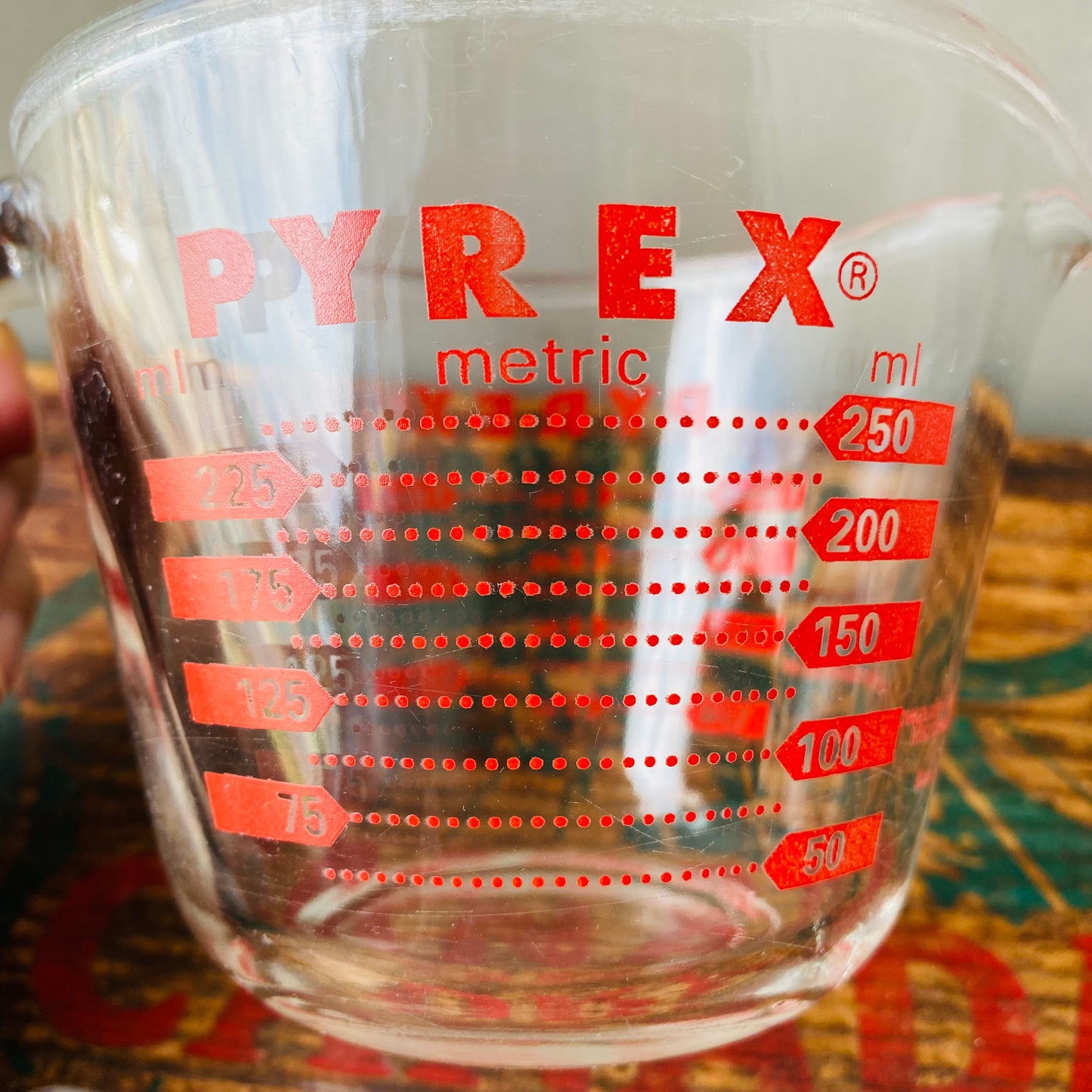 【1985-1990 USA vintage】 OLD PYREX measuring cup