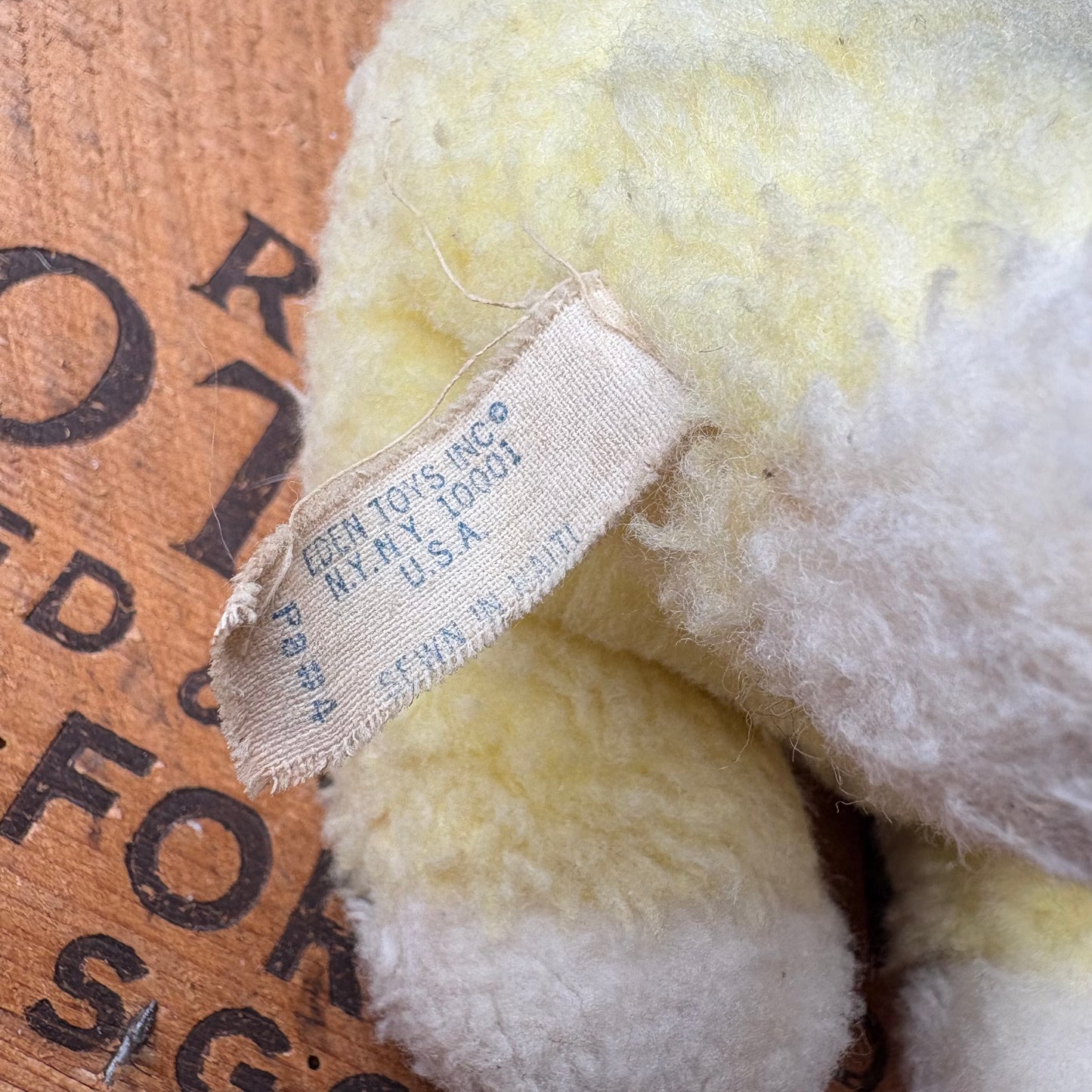 【1970s USA vintage】Eden Musical Cow Plush