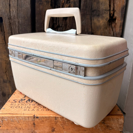 【1960s USA vintage】Samsonite Train Case