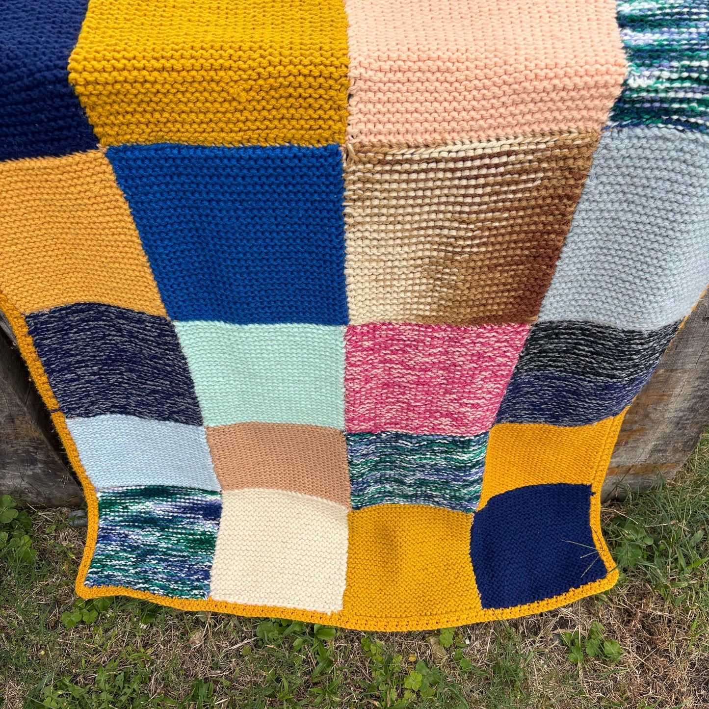 【USA vintage】granny blanket