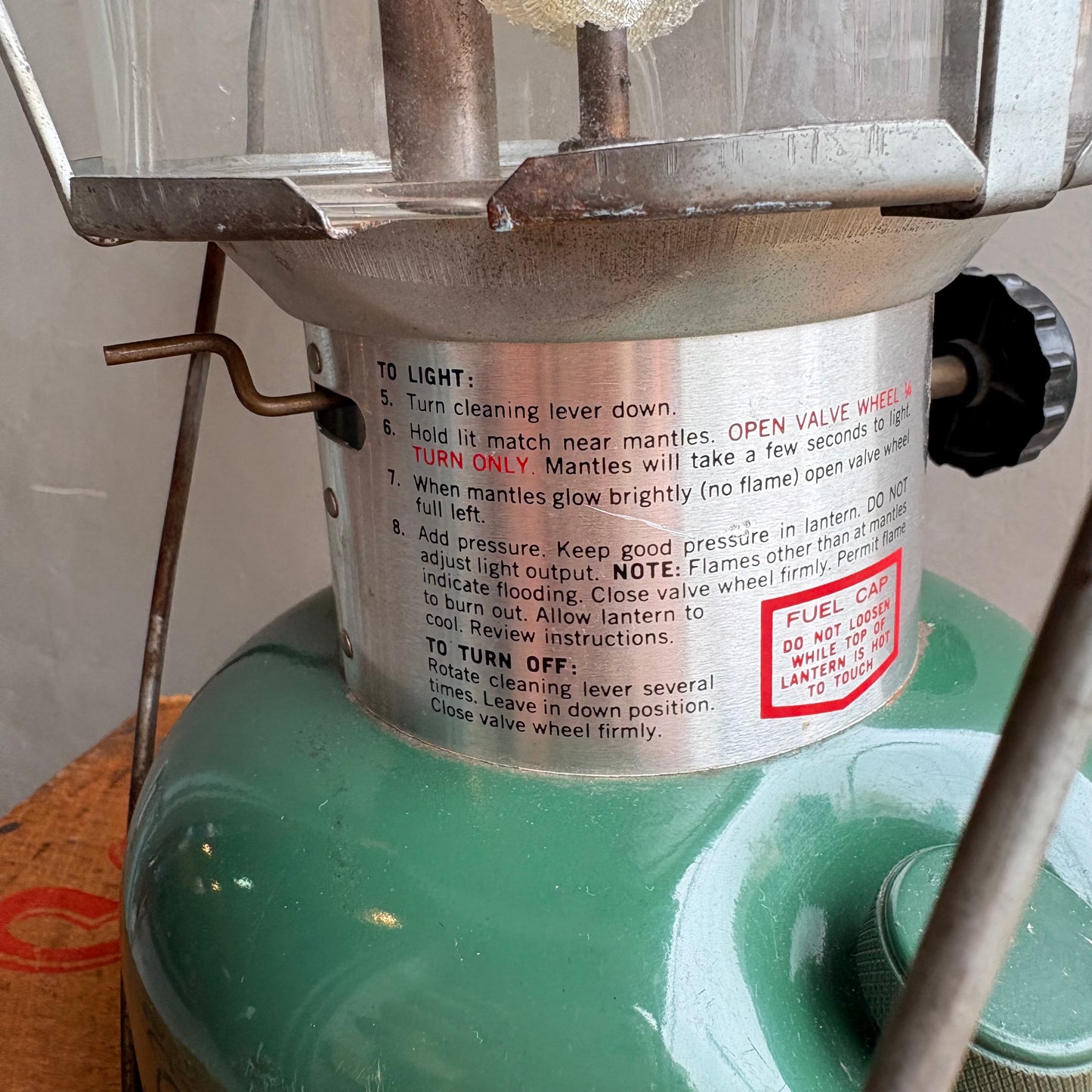 【1970s USA vintage】Coleman Model 228H Lantern