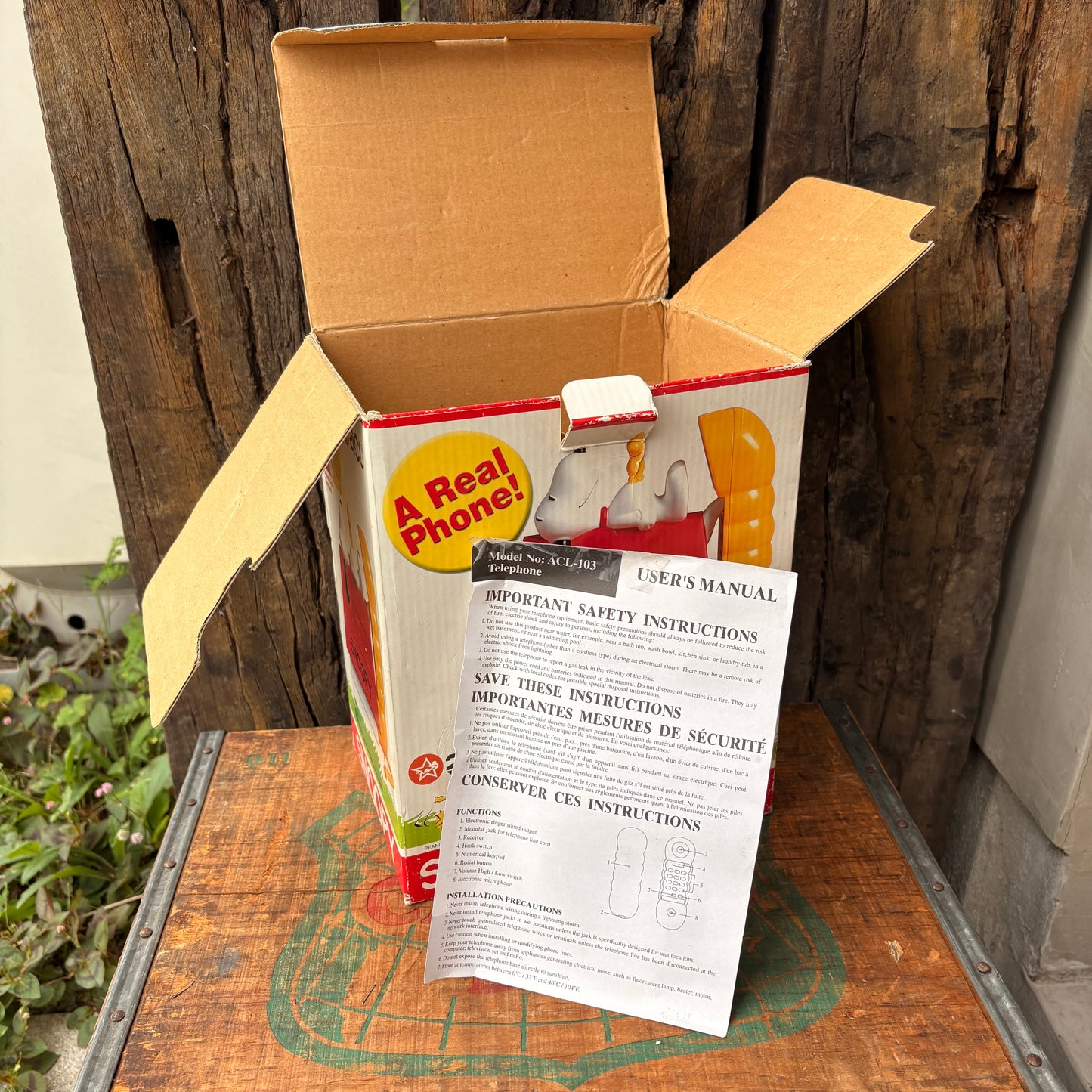 【00s】 SNOOPY TELEPHONE