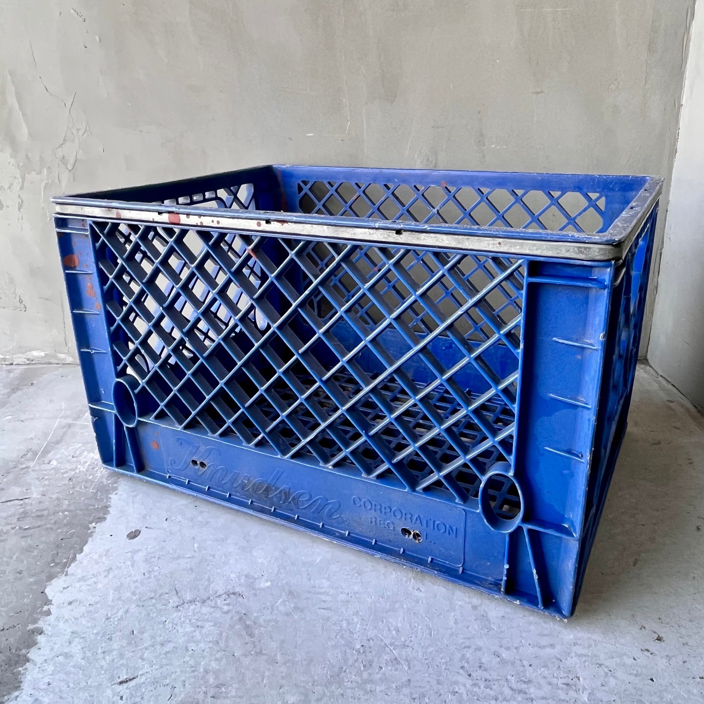 【USA vintage】Knudsen Milk Crate