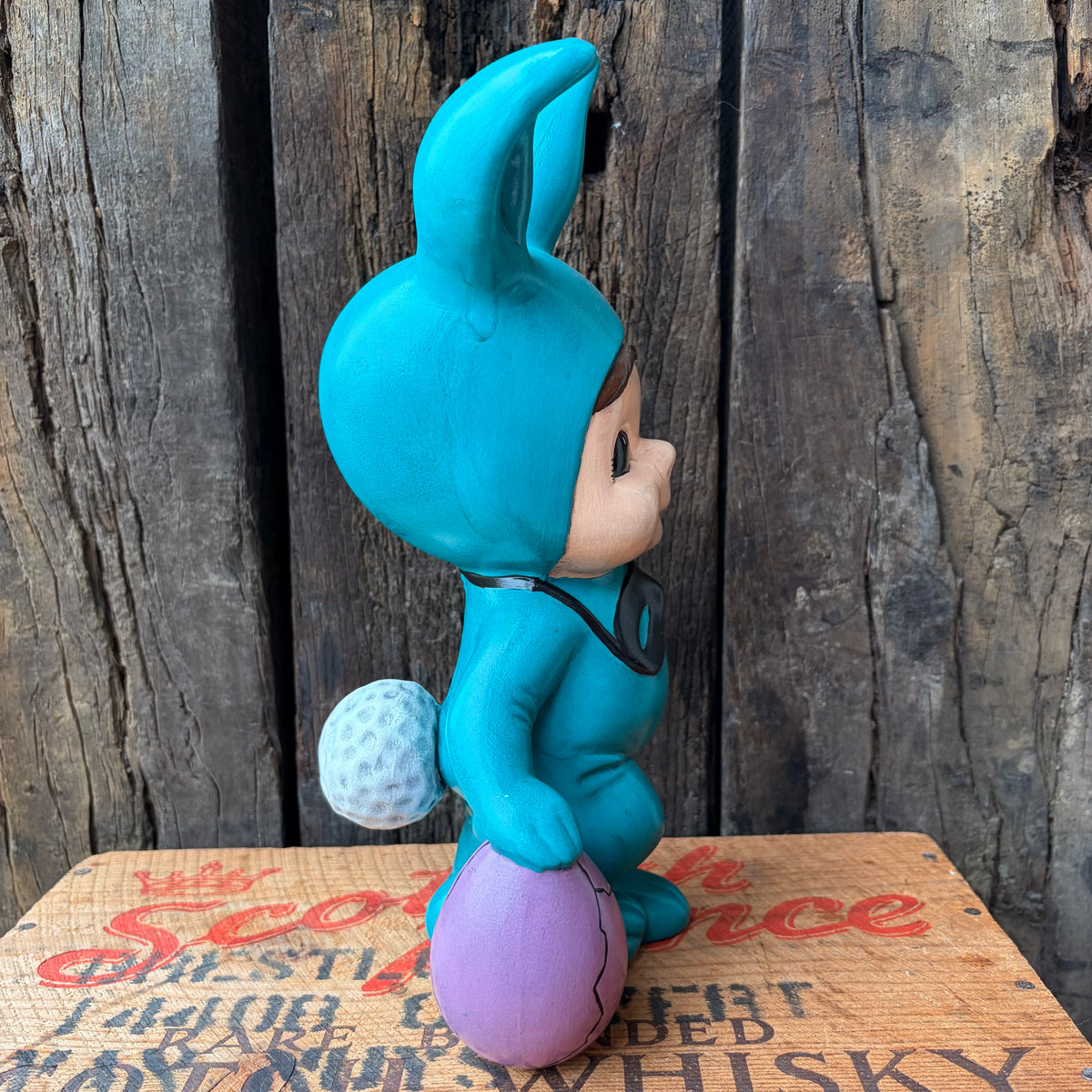 【USA vintage】Atlantic Mold Easter Bunny Ceramic Figure