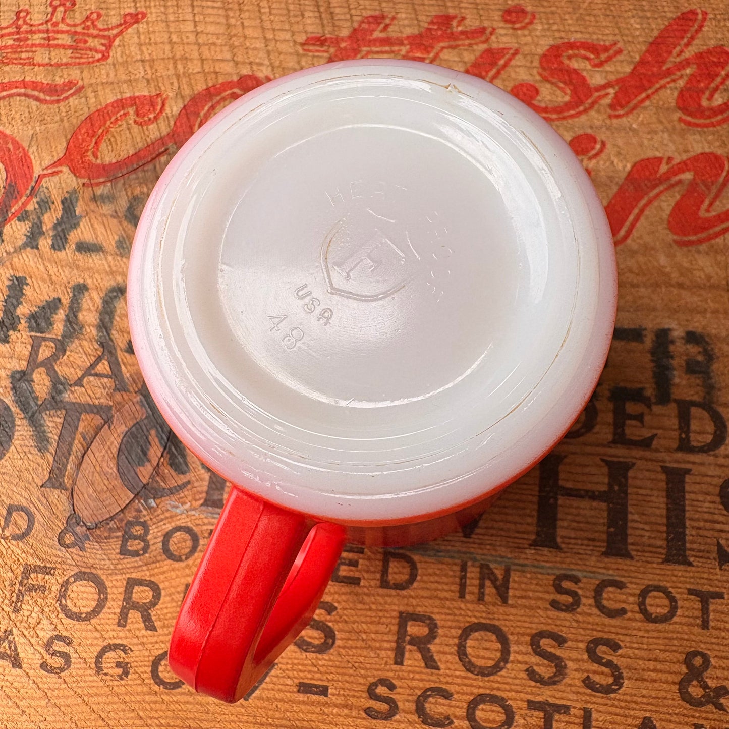 【USA vintage】FEDERAL mugcup