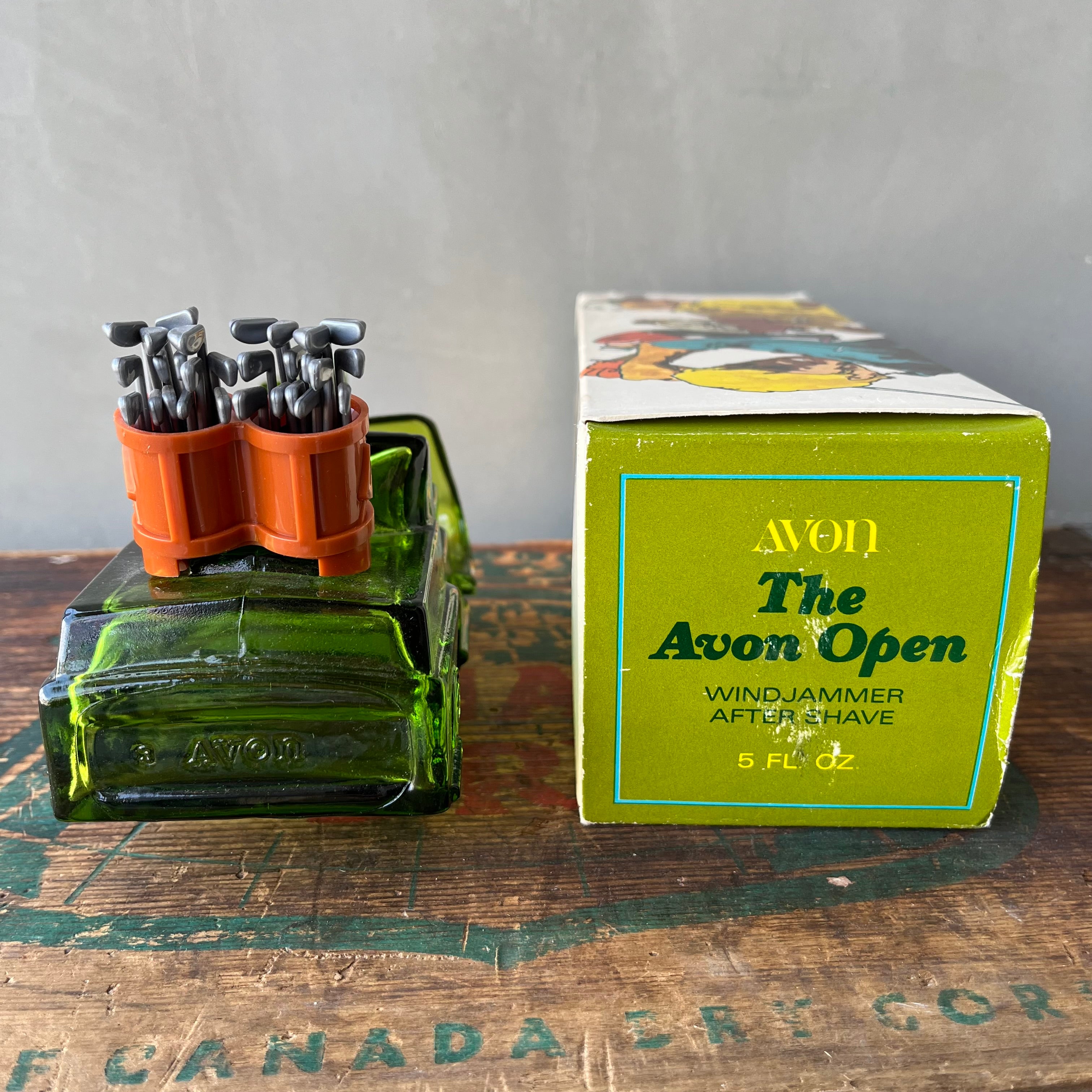 USA vintage】70s AVON GOLF CART BOTTLE – 雑貨屋ポッポ