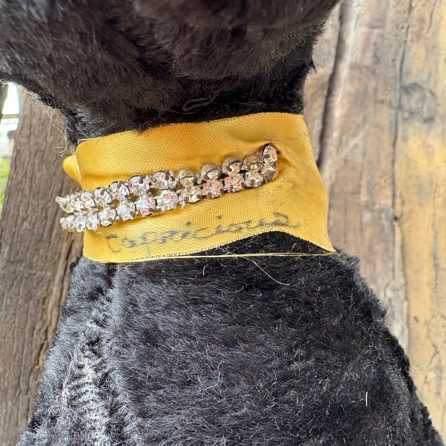 【1960s USA vintage】“Boo Boo Kitty” Black Cat Plush