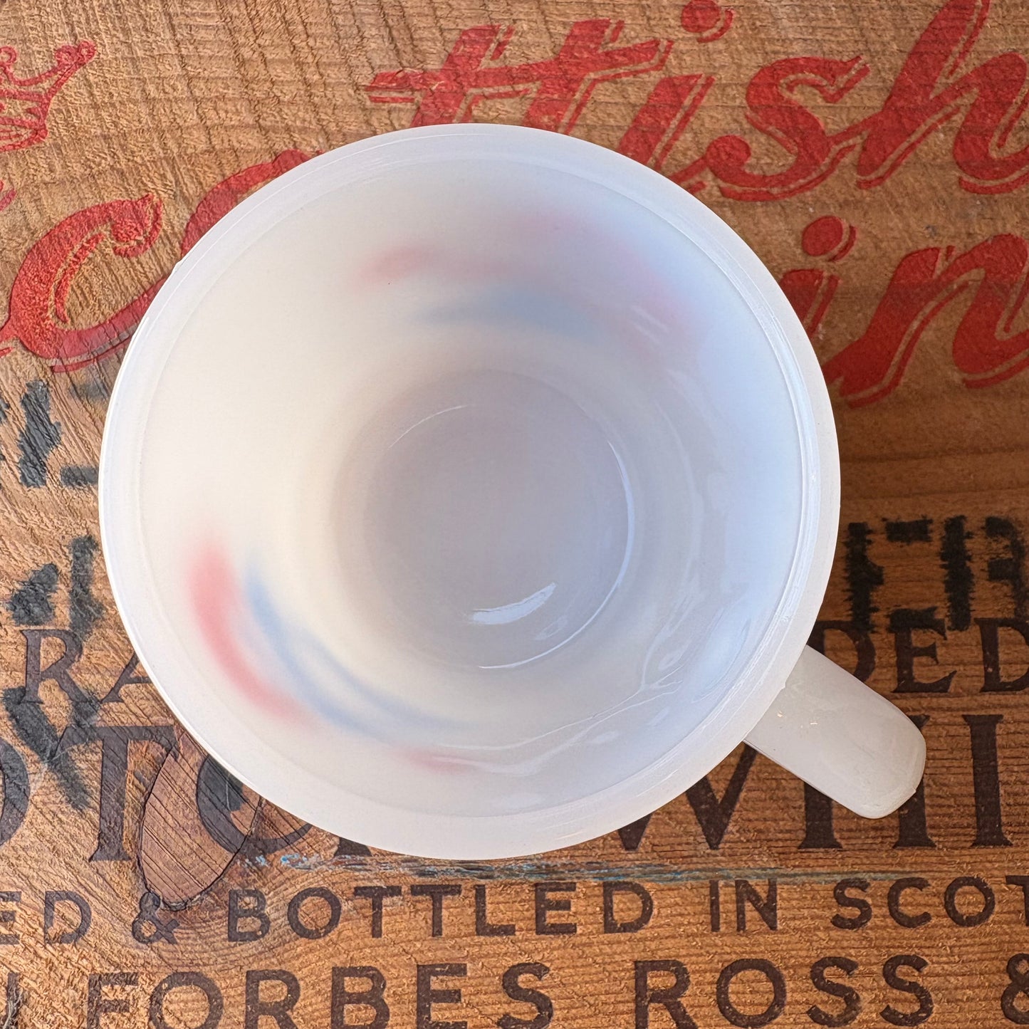 【USA vintage】GLASBAKE mug Raggedy Ann&Andy
