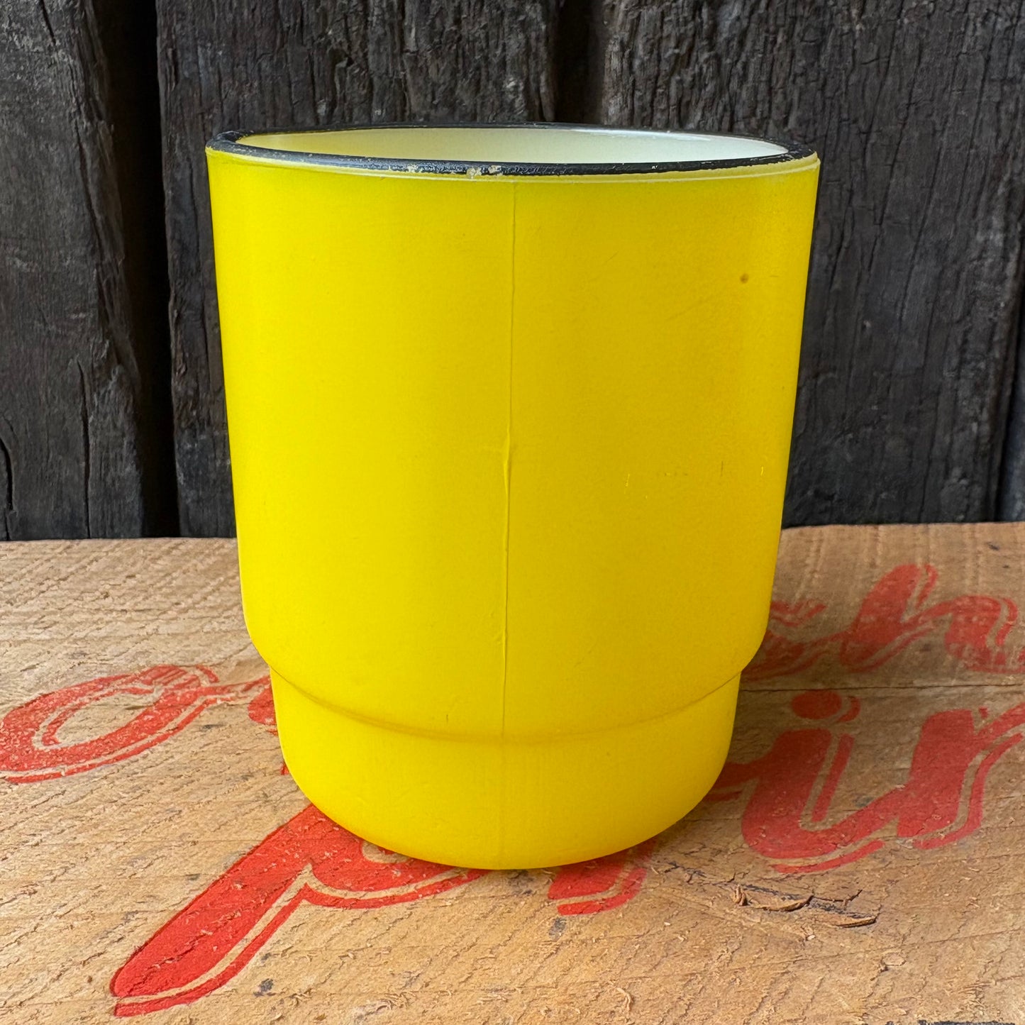 【1960s USA vintage】Fire-King Yellow