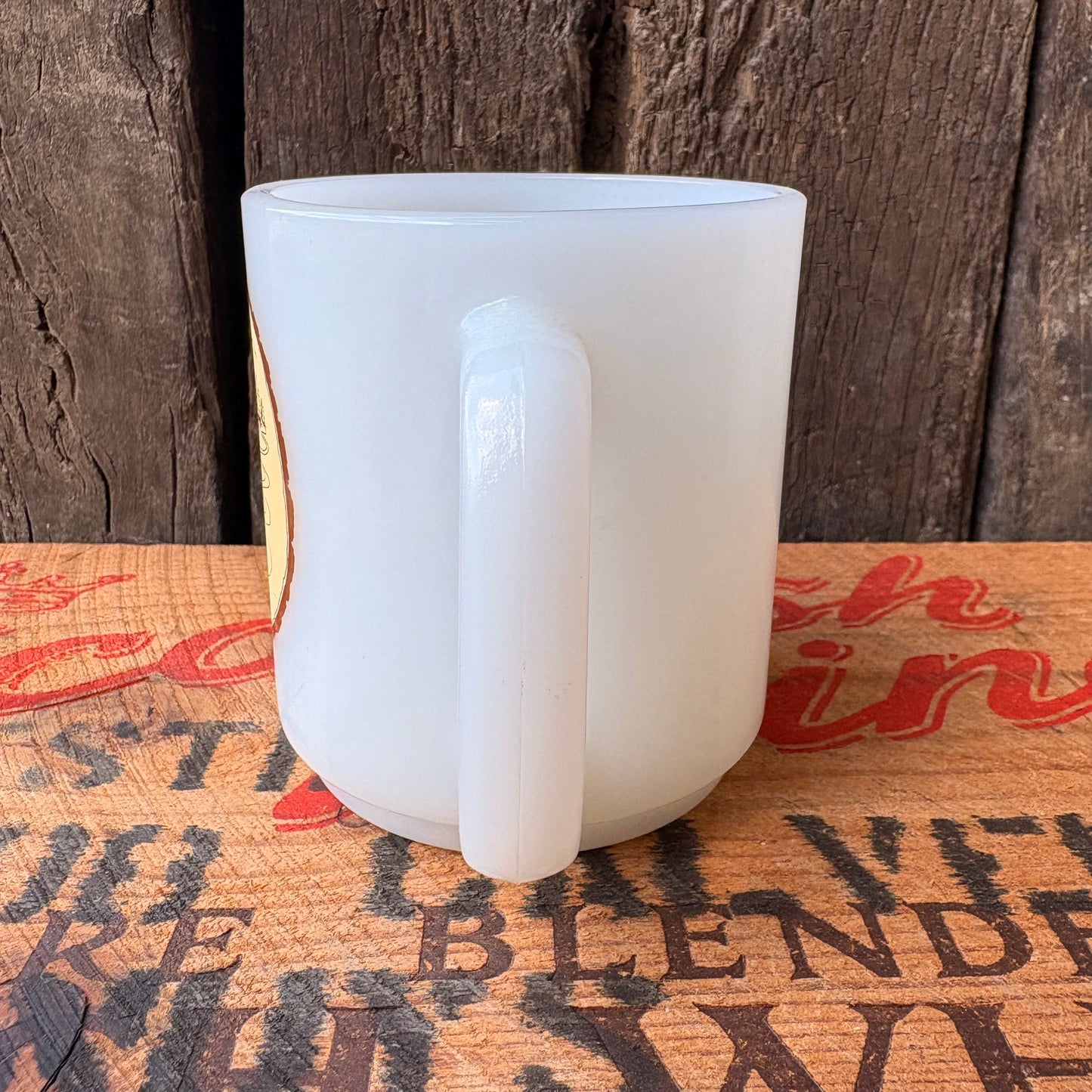 【USA vintage】GLASBAKE “ALASKA HIGHWAY” Mug