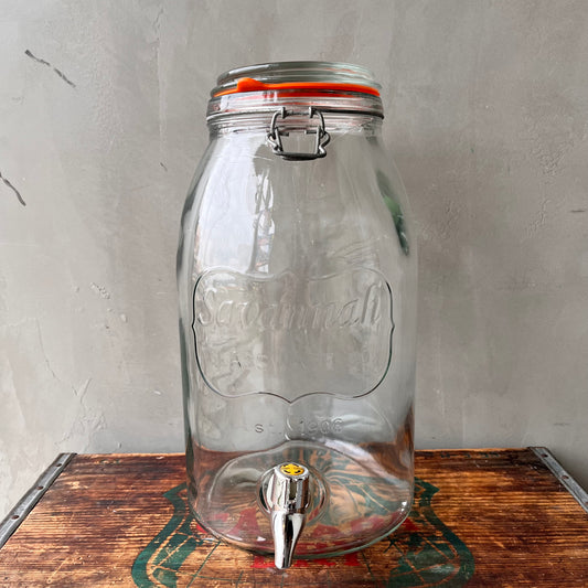 【USA】Savannah Glassware Drink Dispenser