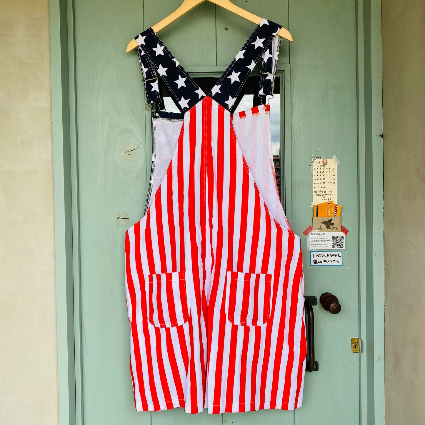 US FLAG OVERALLS