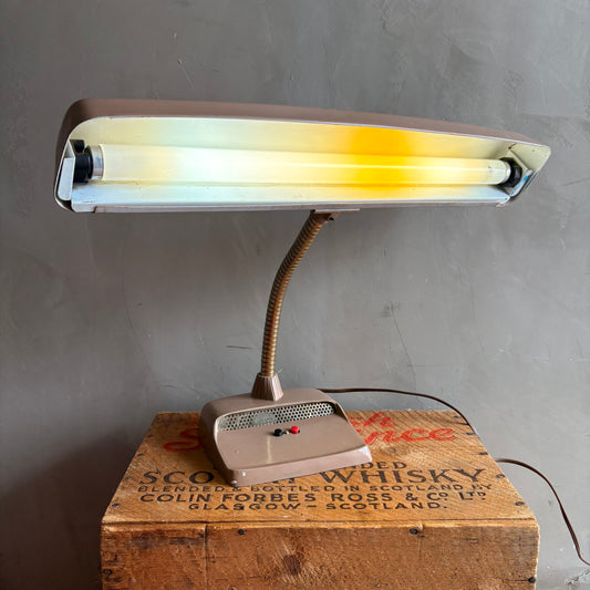 【1950s USA vintage】MARKS DELUXE Fluorescent Desk Lamp