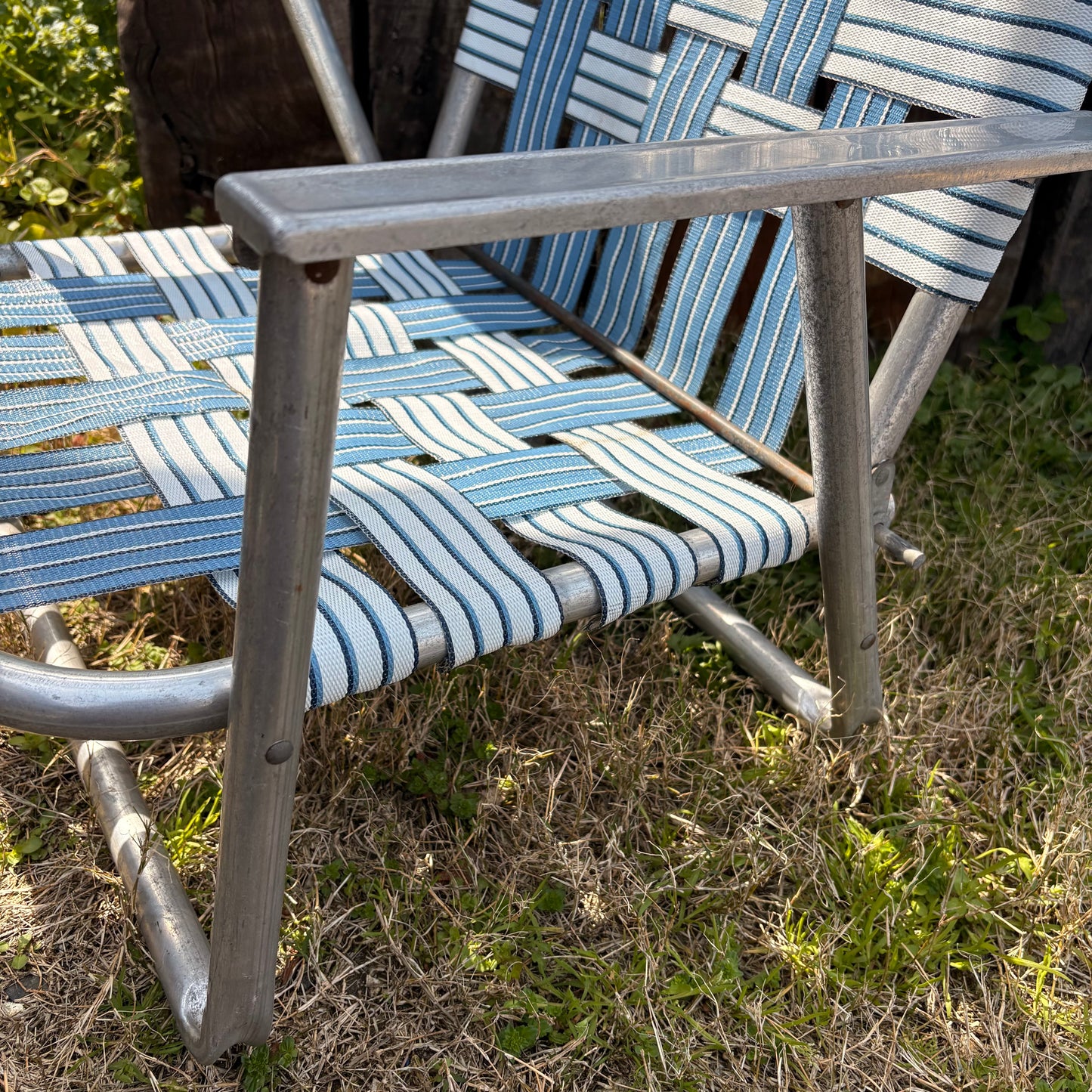【1960s-1970s USA vintage】Folding Lawn Chair