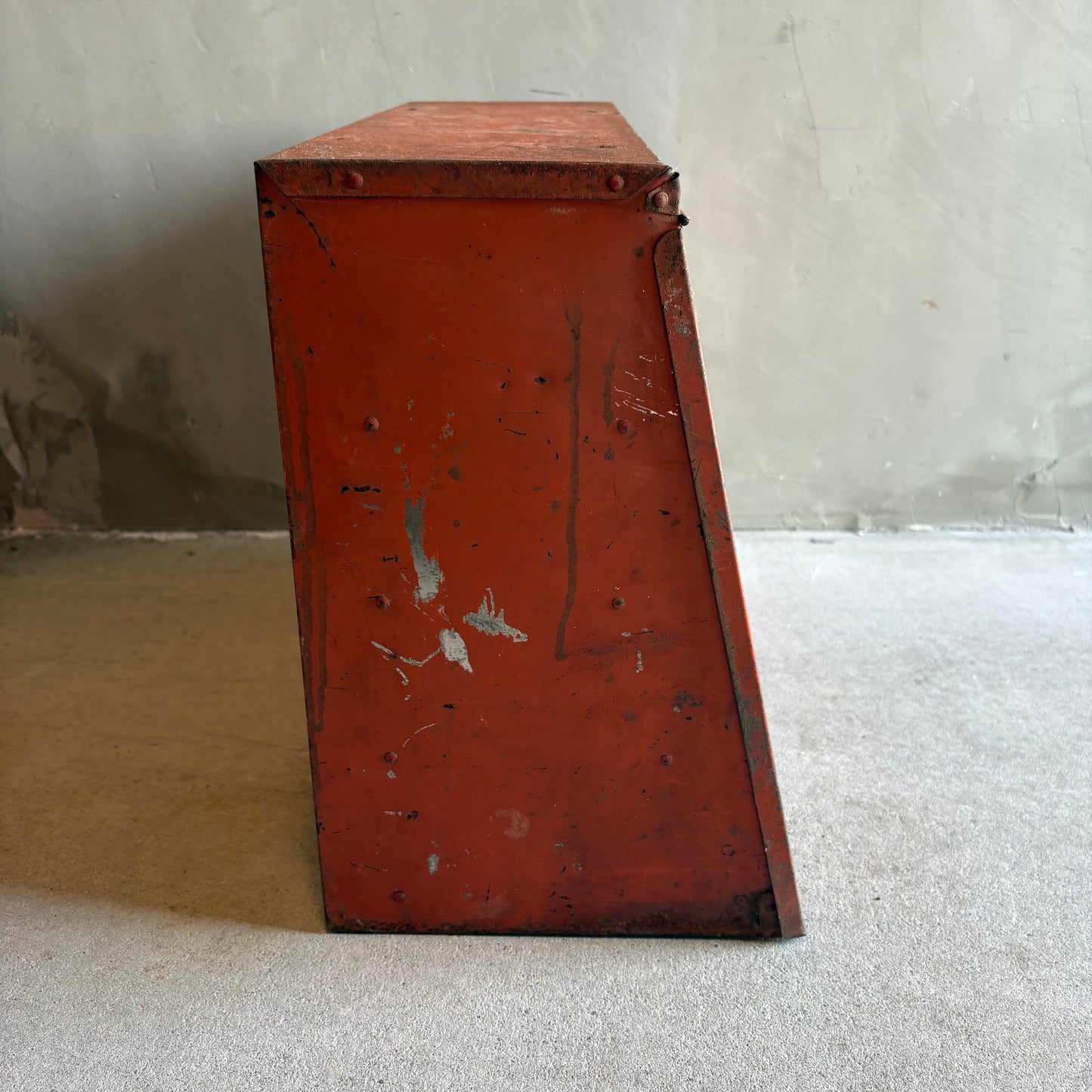 【1950s USA vintage】TECH Non-Abrasion Tire Repair Unit Cabinet