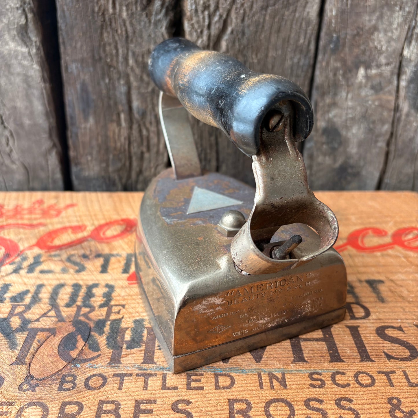 【1910s USA vintage】AMERICAN BEAUTY IRON