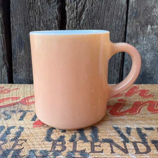 【USA vintage】HAZEL ATLAS mug cup Beige