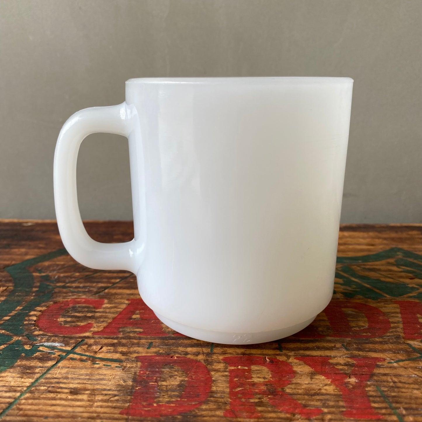 【USA vintage】GLASBAKE mug White